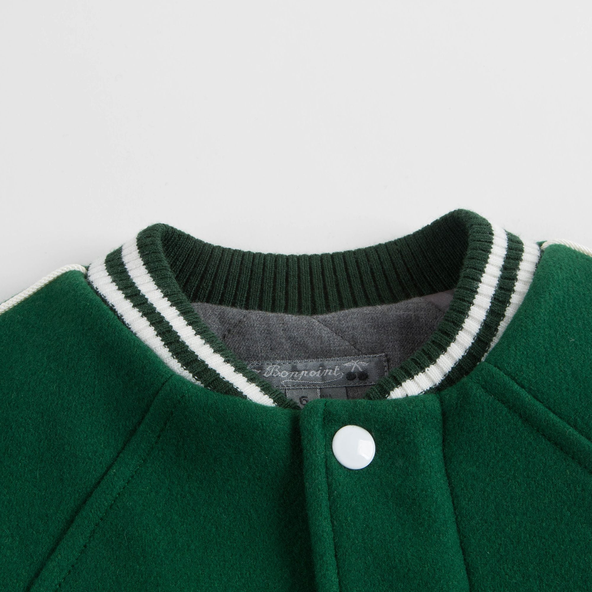 女童墨绿色外套