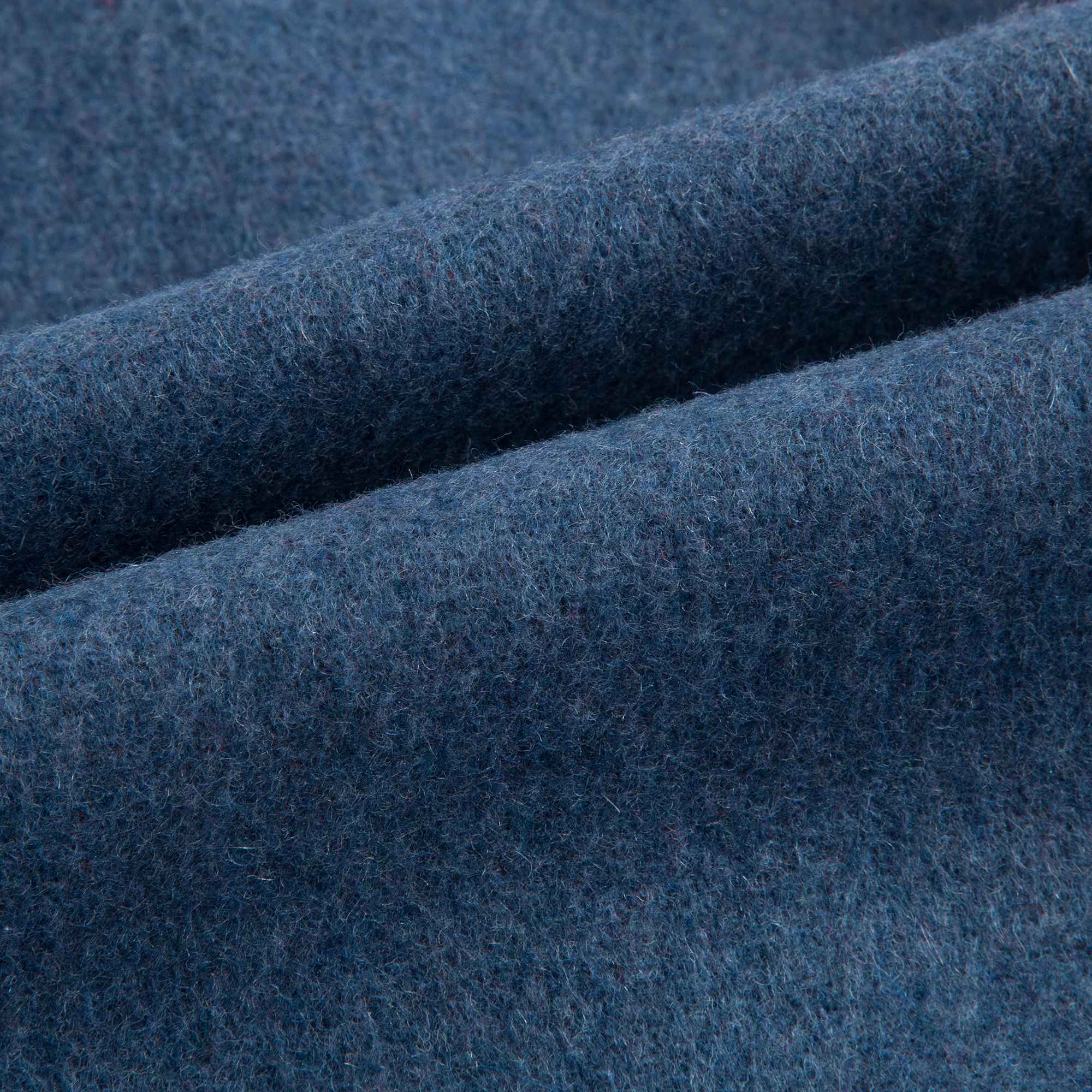 Girls Blue & Red Wool Dress