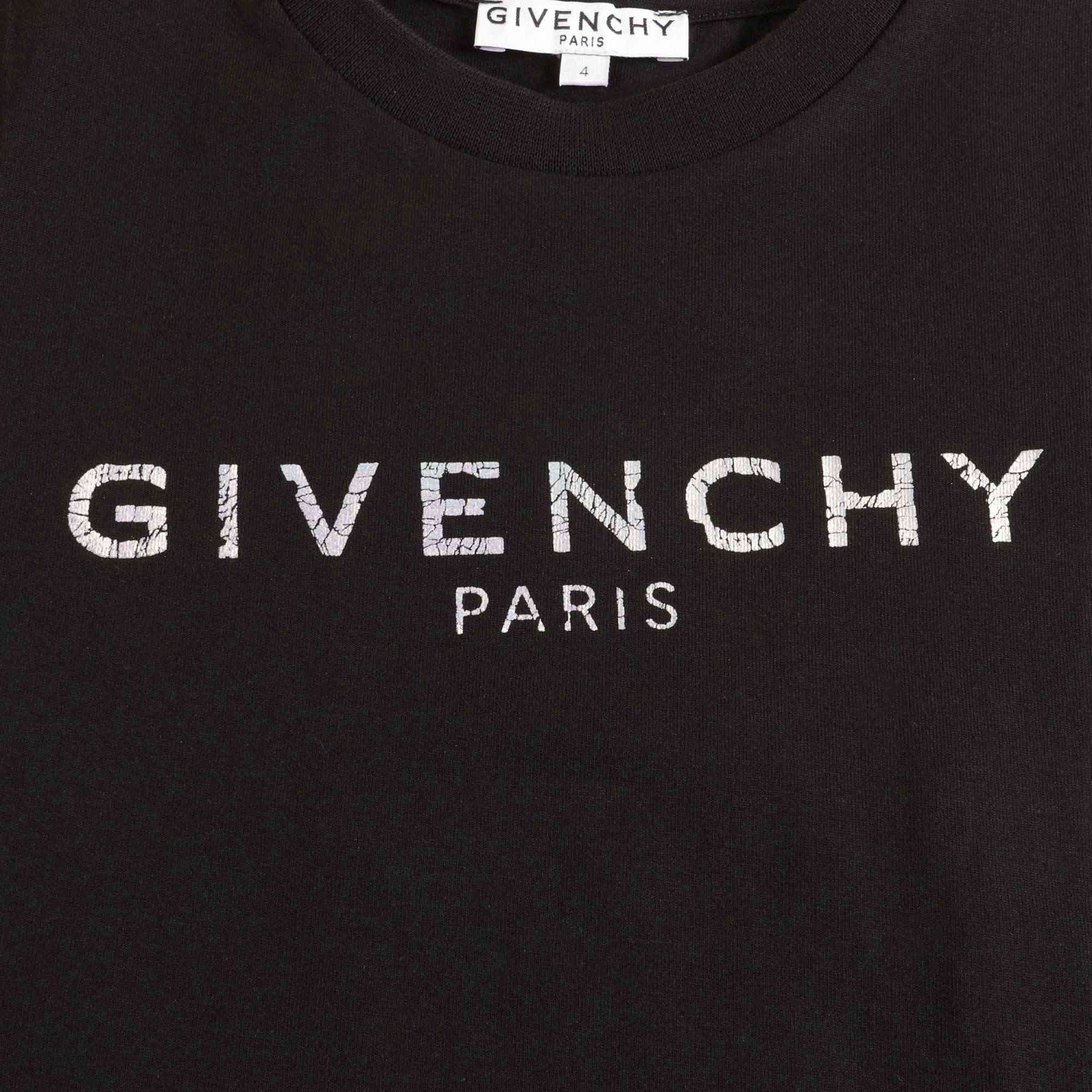 Boys & Girls Black Logo T-Shirt