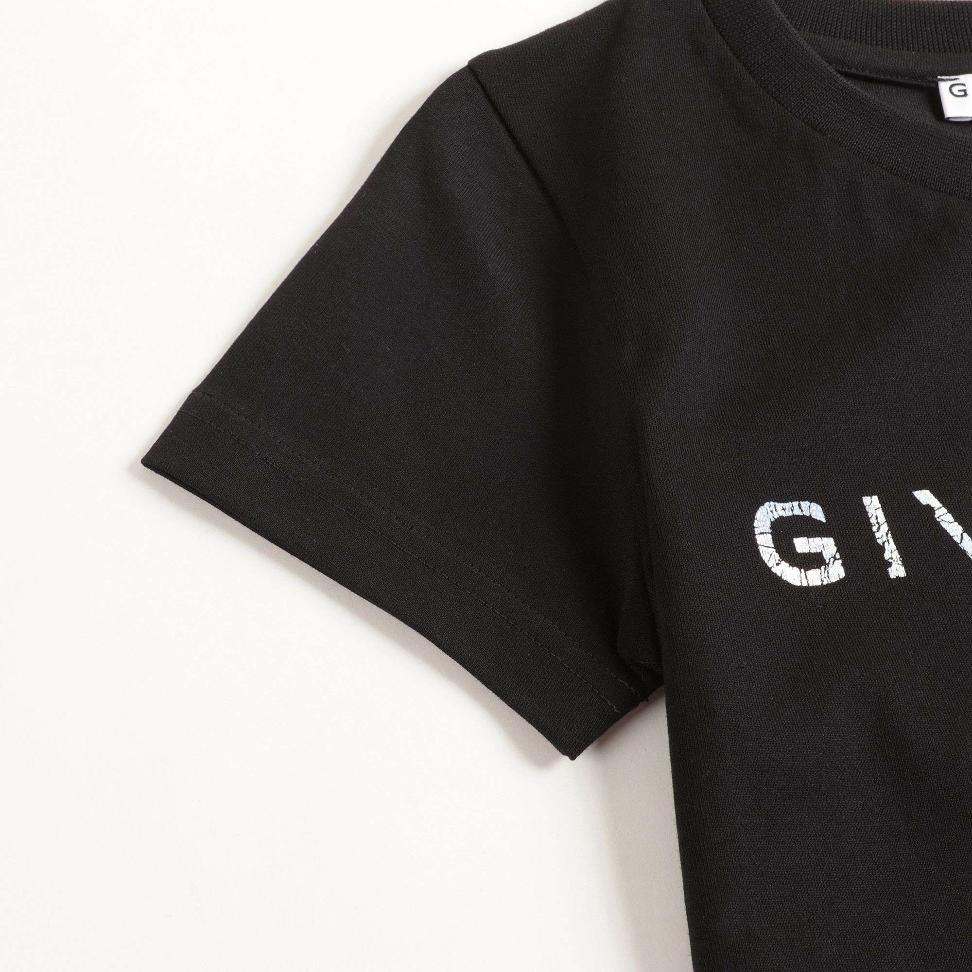 Boys & Girls Black Logo T-Shirt