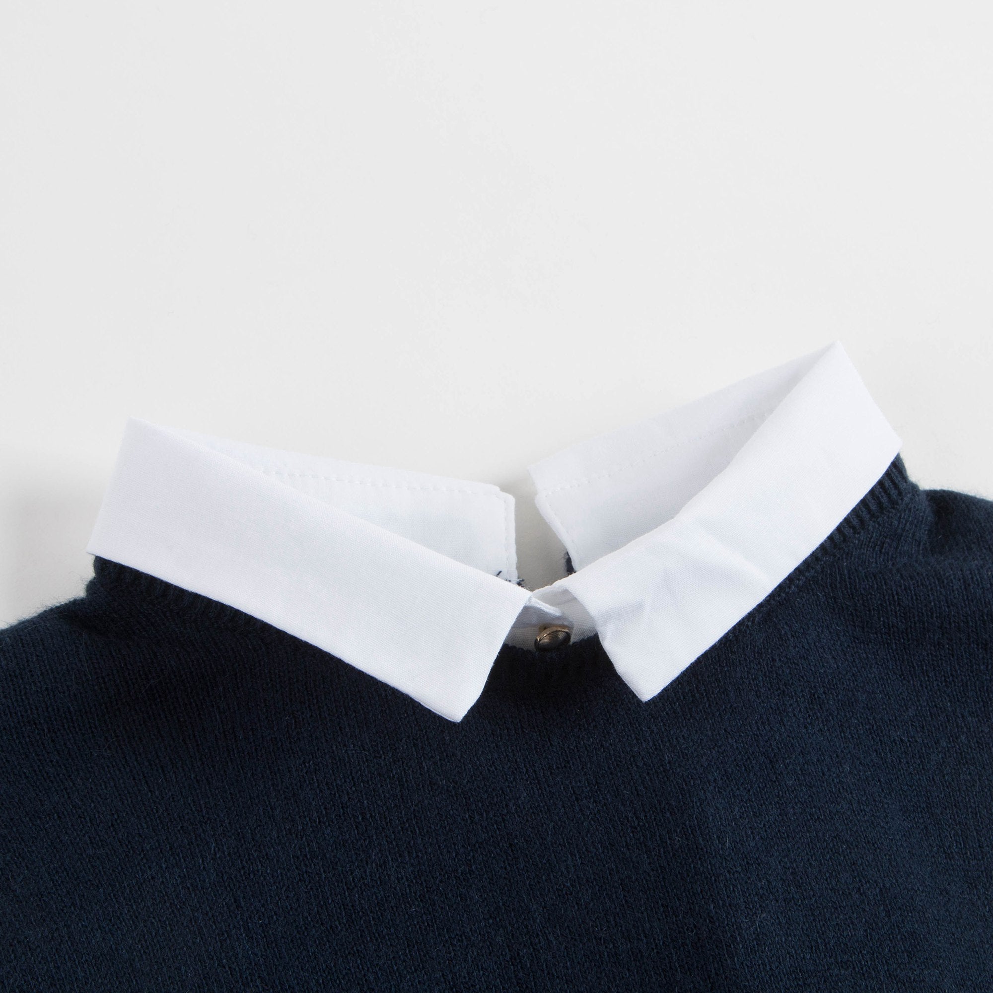 Girls Marine Cotton Sweatshirt