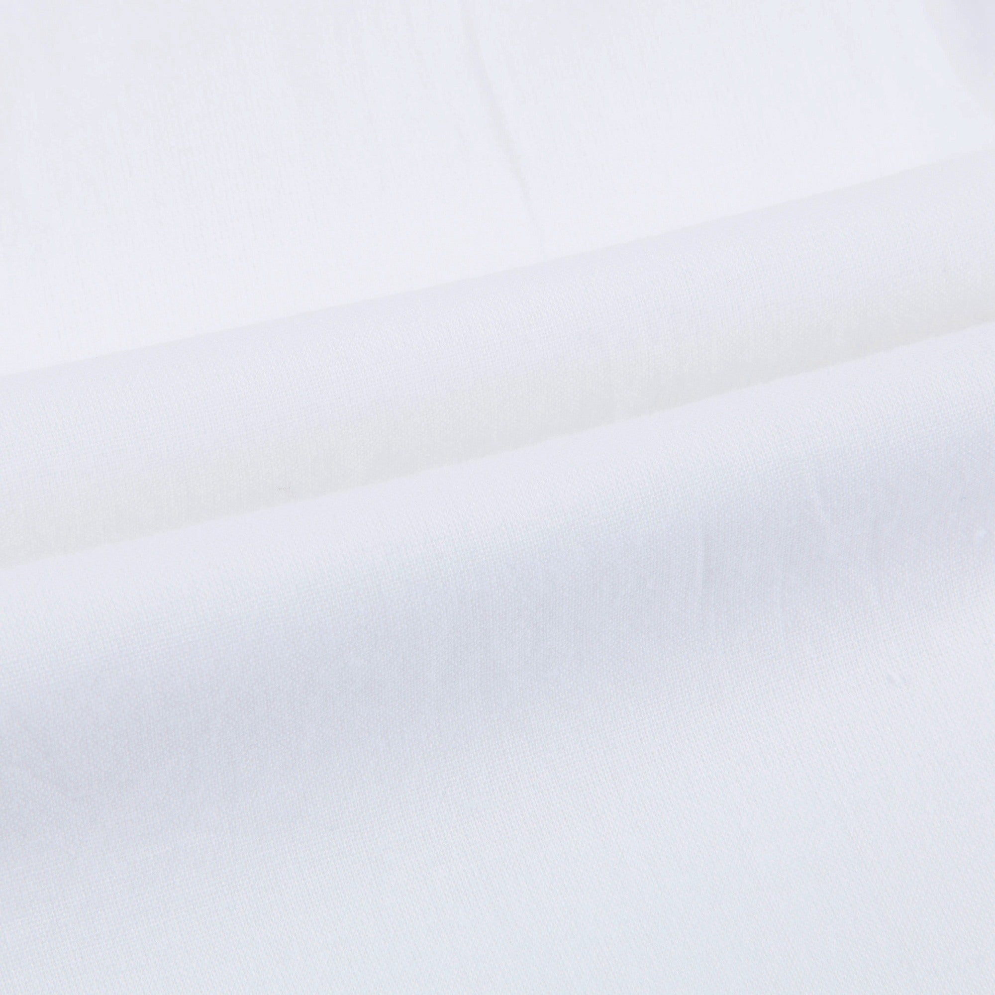 Baby White Cotton Woven Trousers