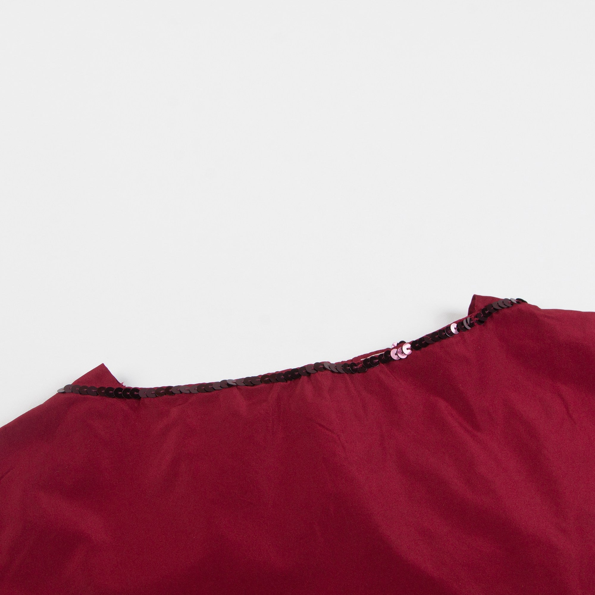 Girls  Pompeian  Red   Woven  Party  Dress