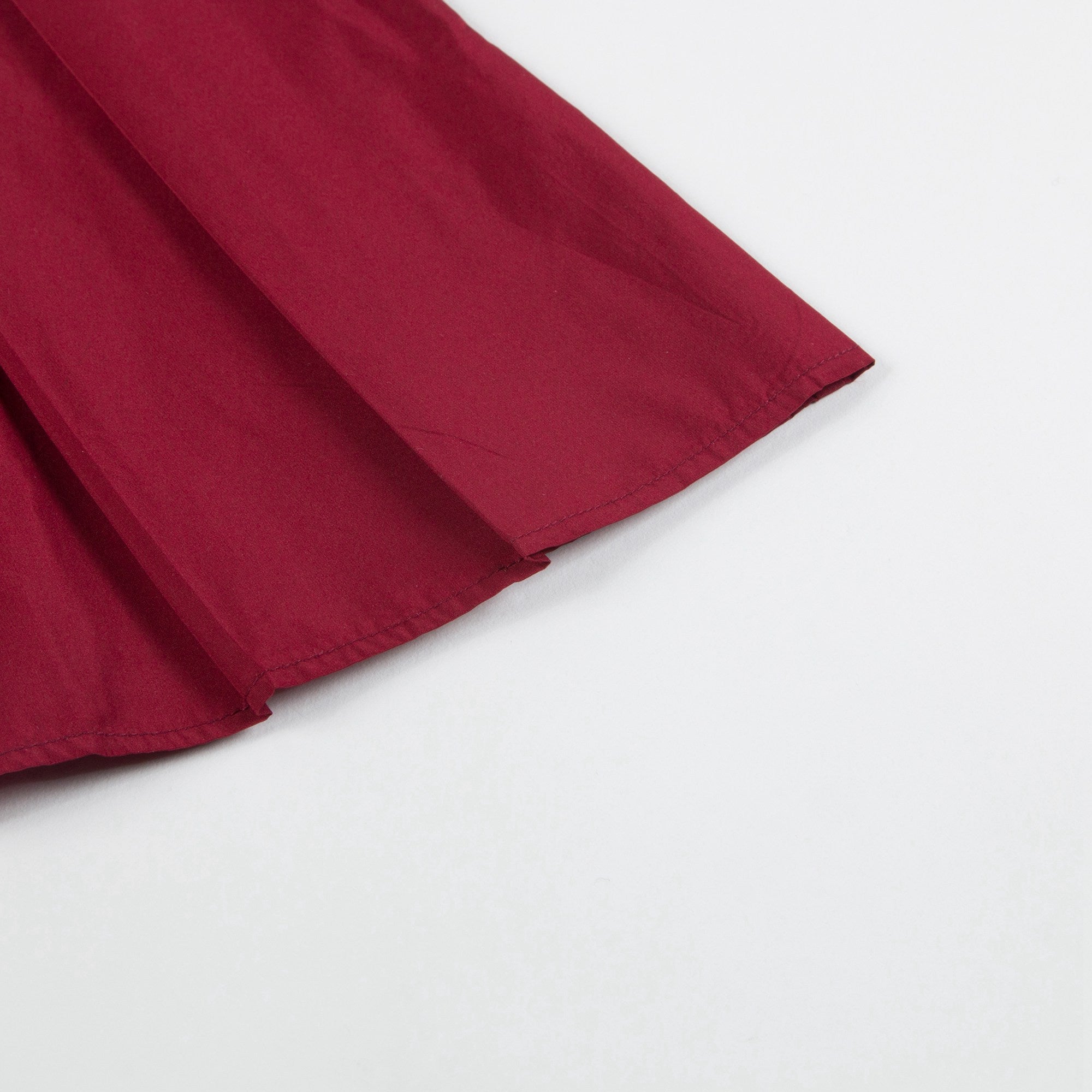 Girls  Pompeian  Red   Woven  Party  Dress