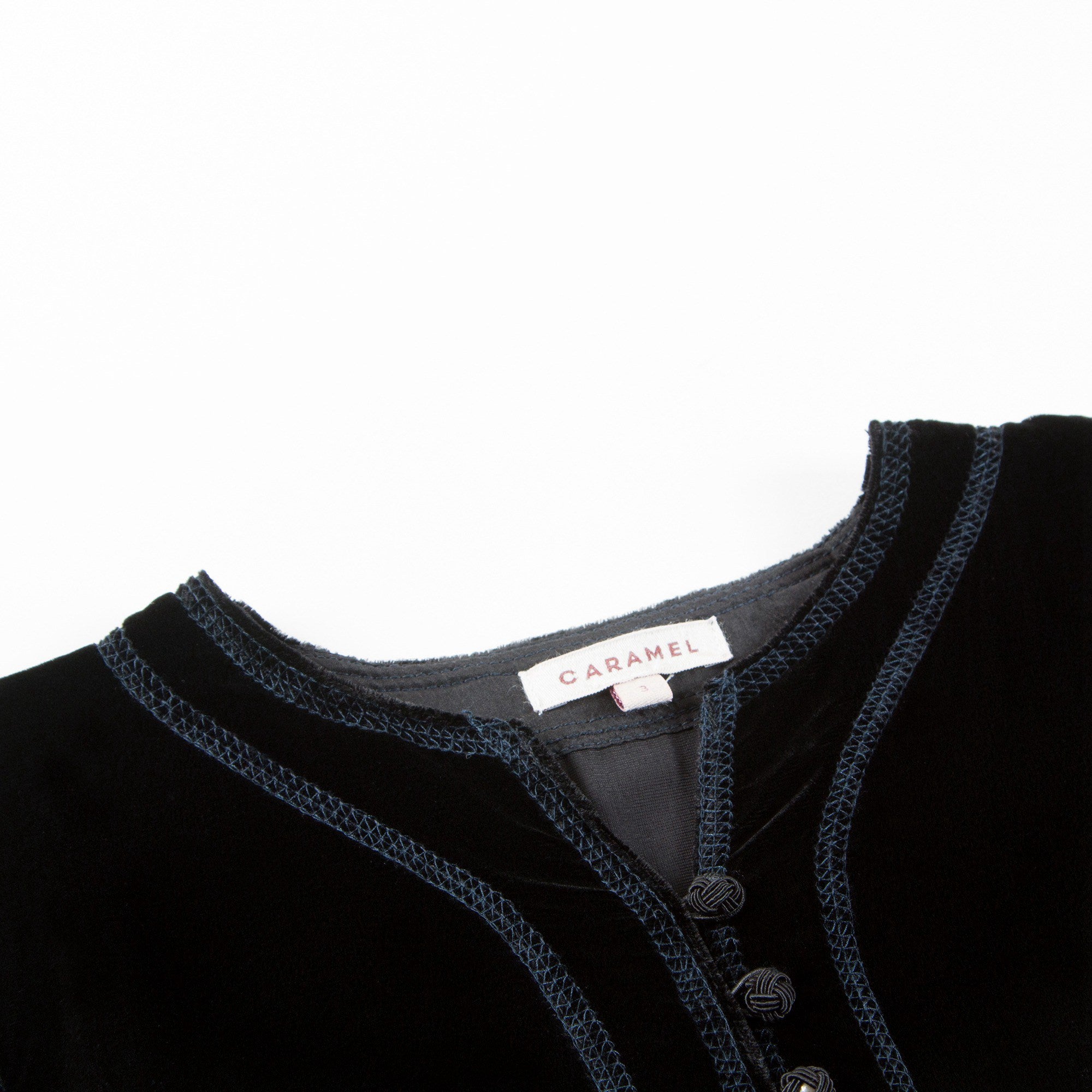 Girls Black Woven Dress