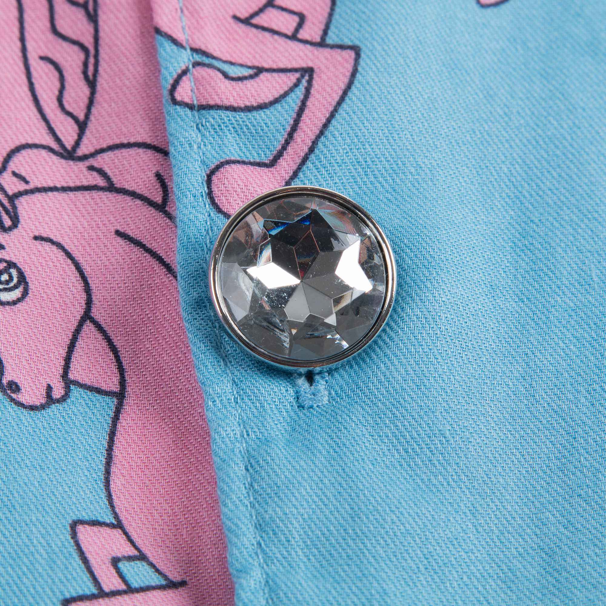 Girls Blue Cotton Blouse