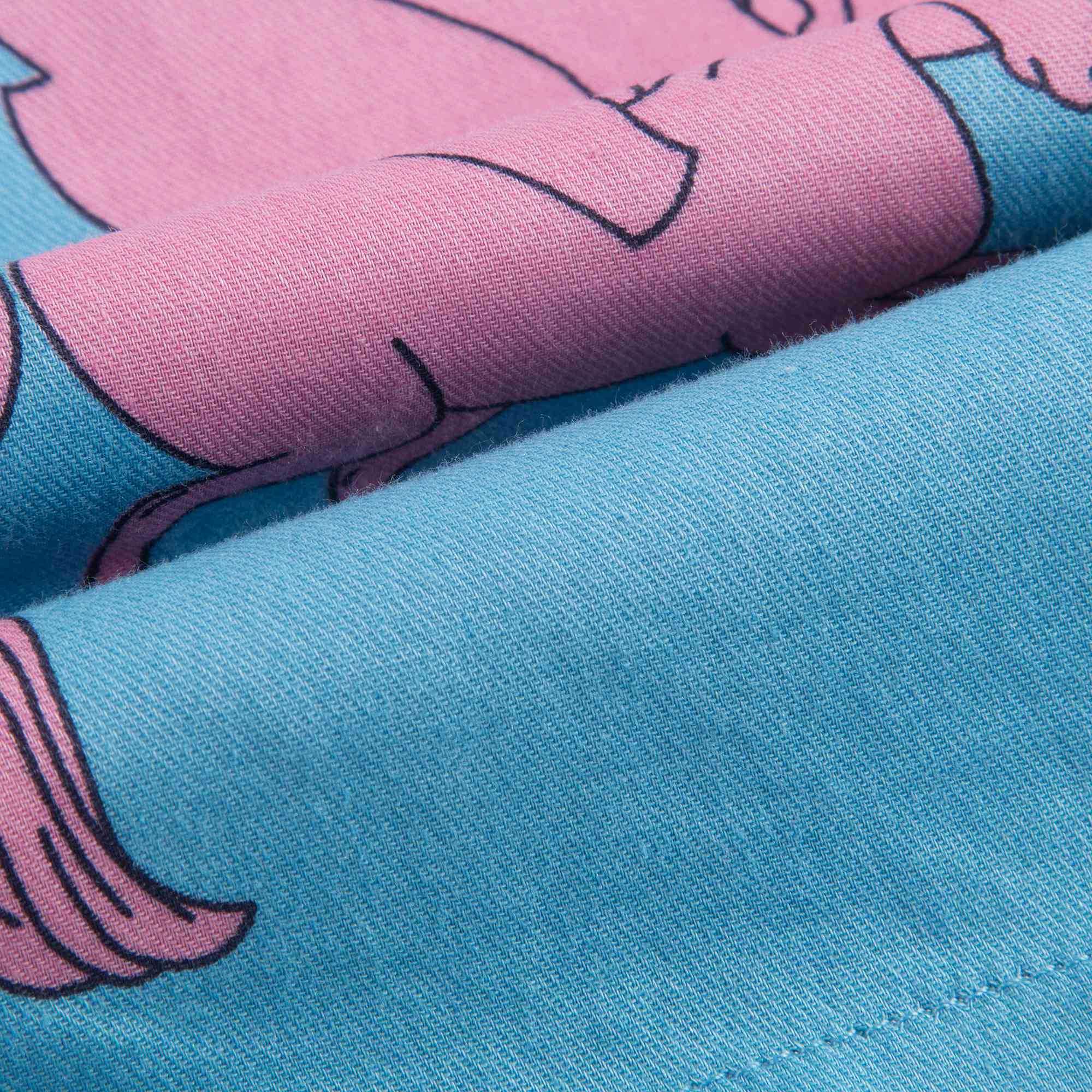 Girls Blue Cotton Blouse