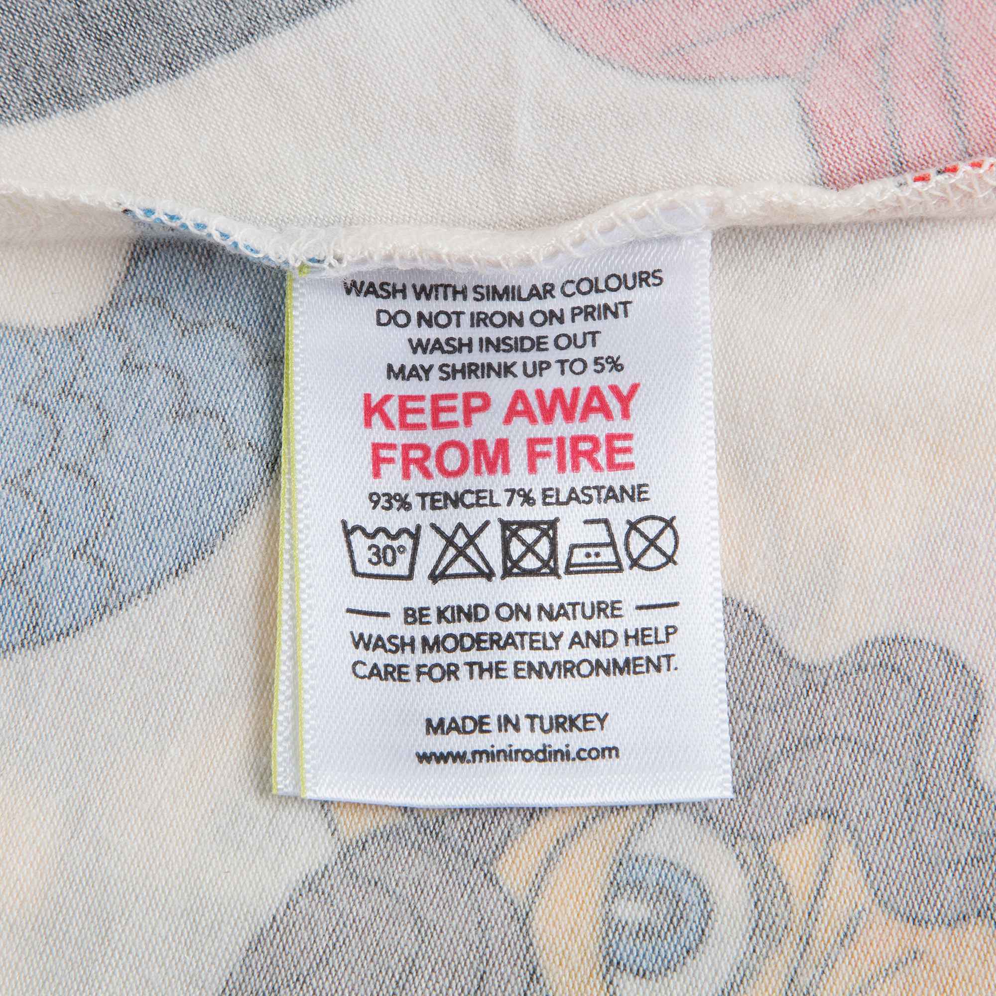 Girls Off White Cat Mermaid Dress