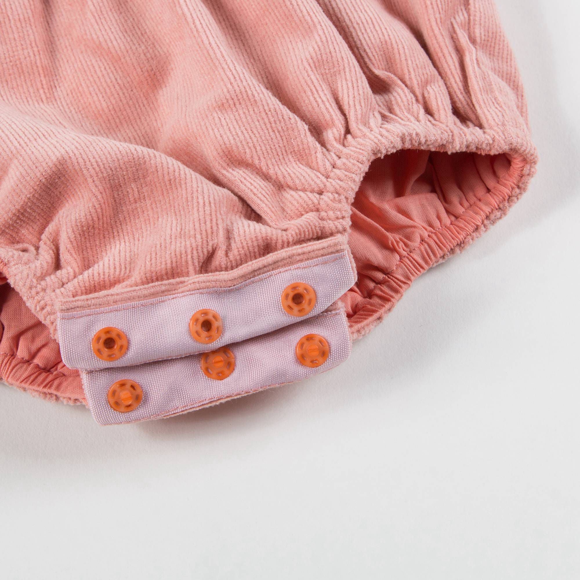 Baby Pink  Cotton Overalls