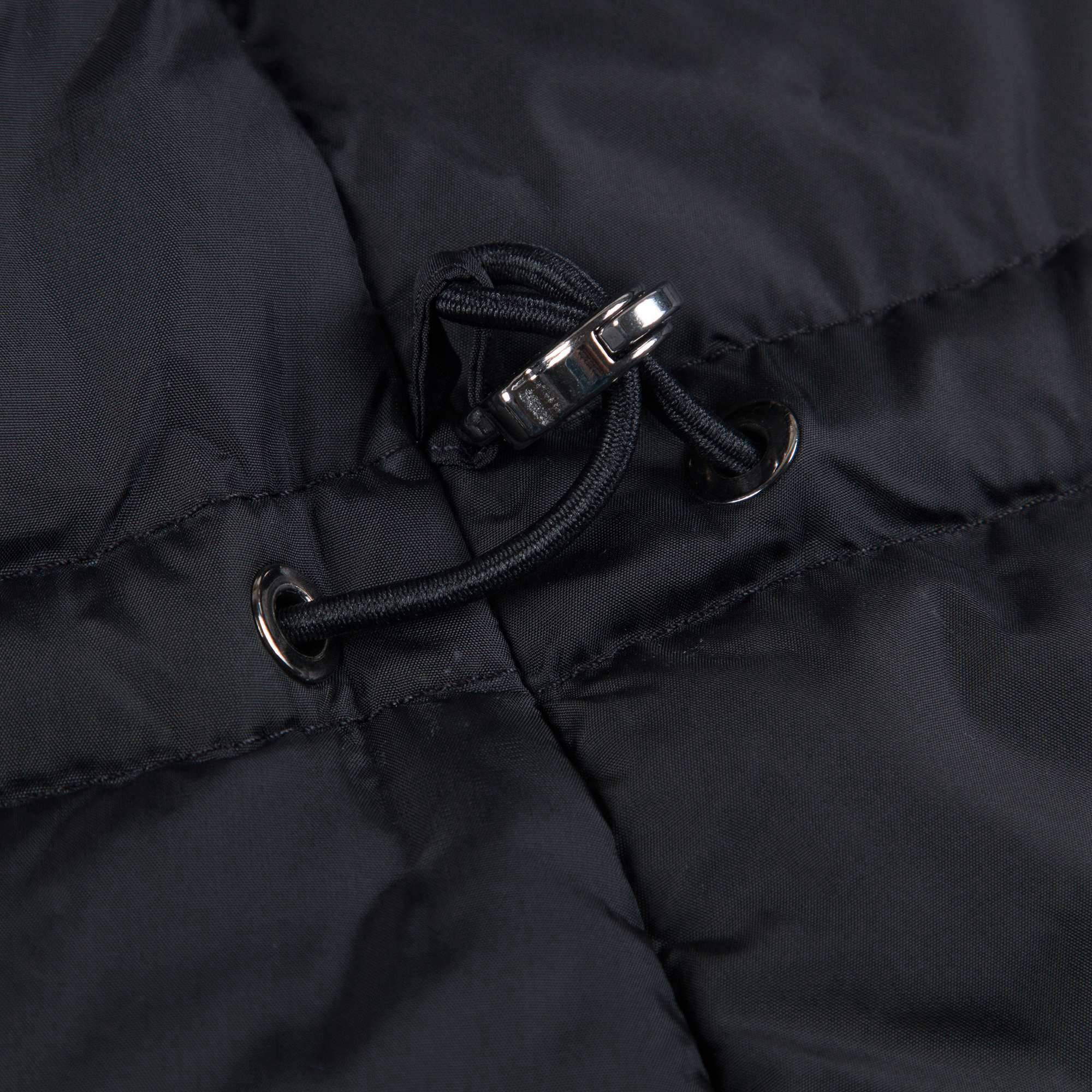 Girls  Black  "Cordial  Giubbotto"  Coat