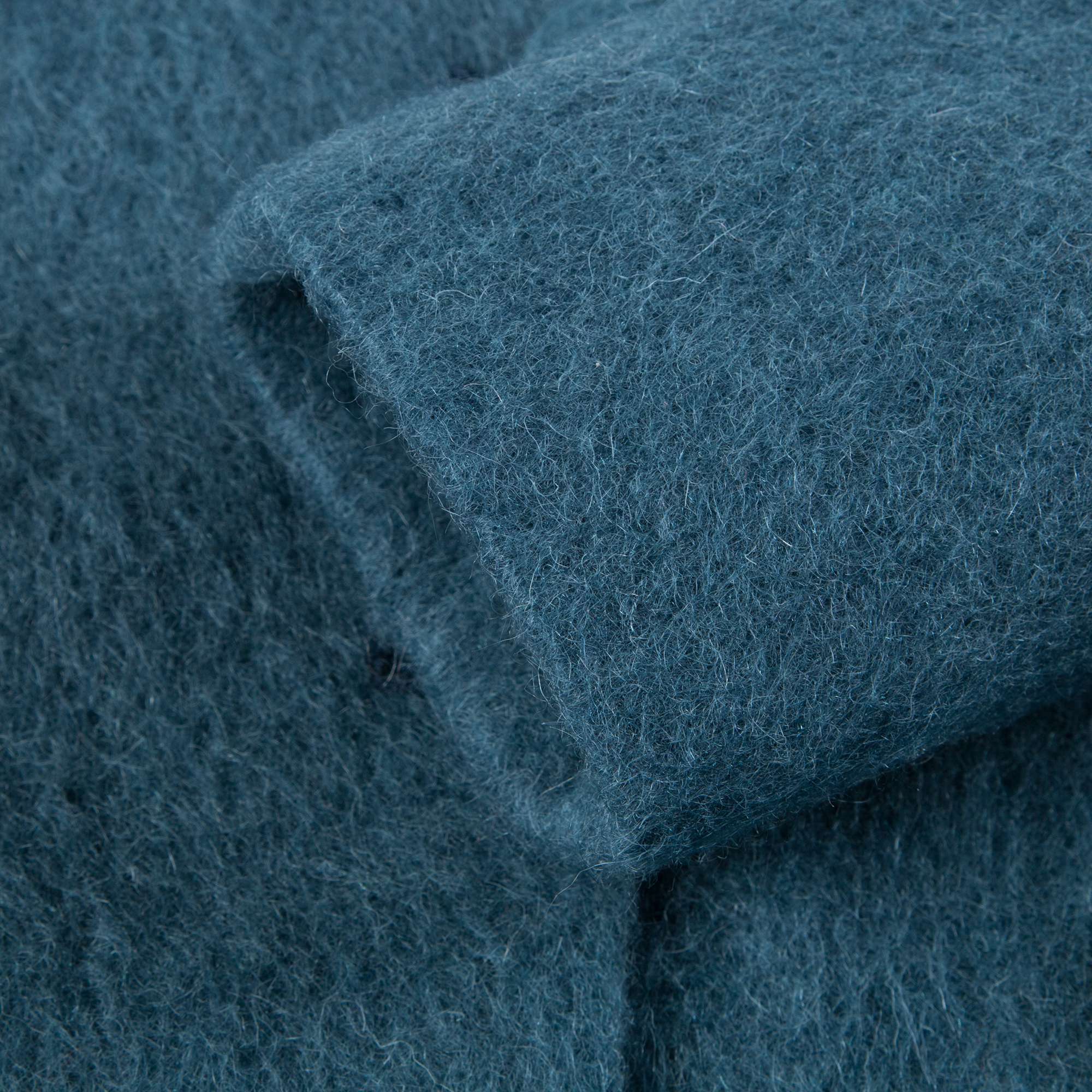 Girls Blue Wool Coat