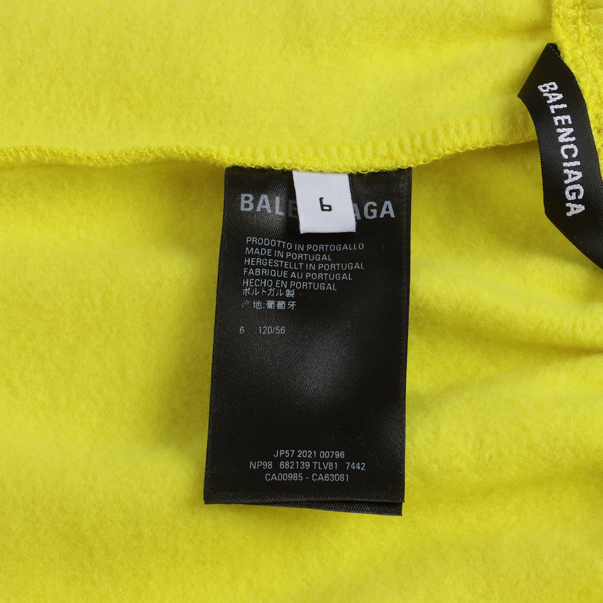 Girls Yellow Logo Cotton Shorts