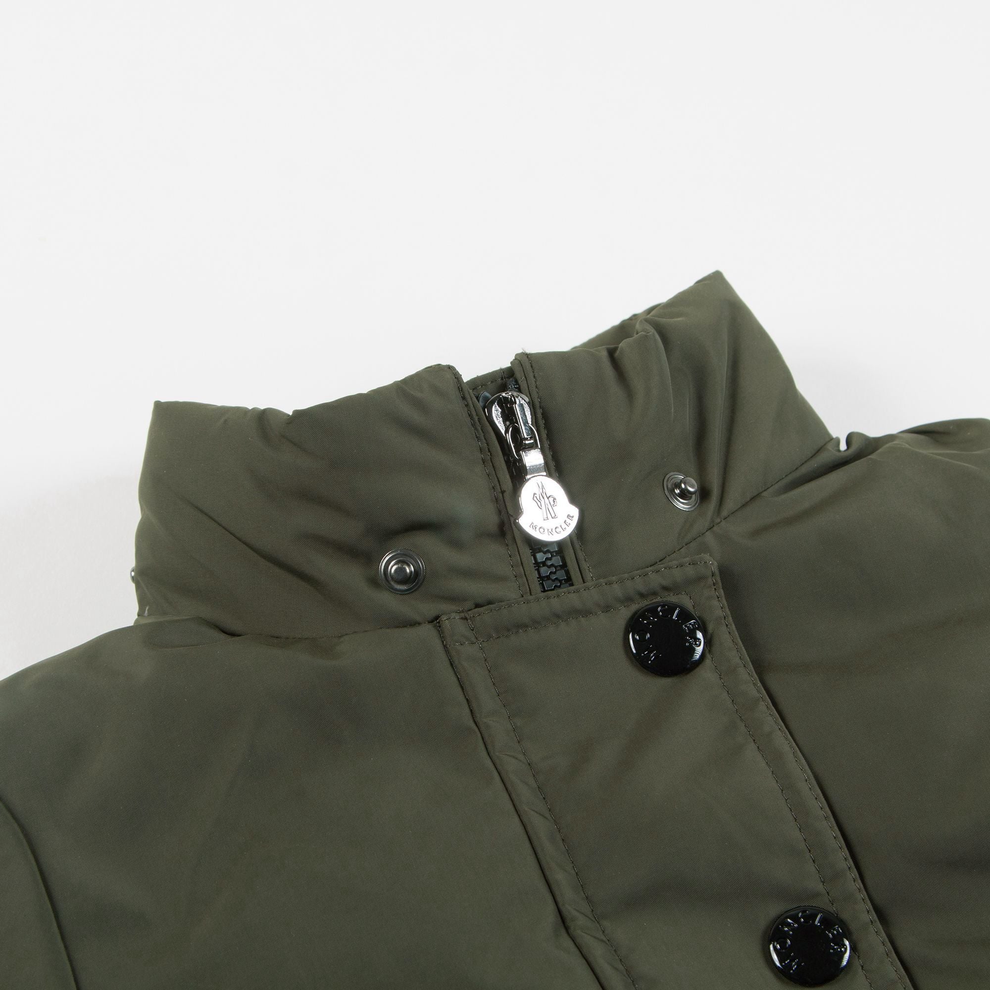 Girls Army Green  "Yolande" Coat