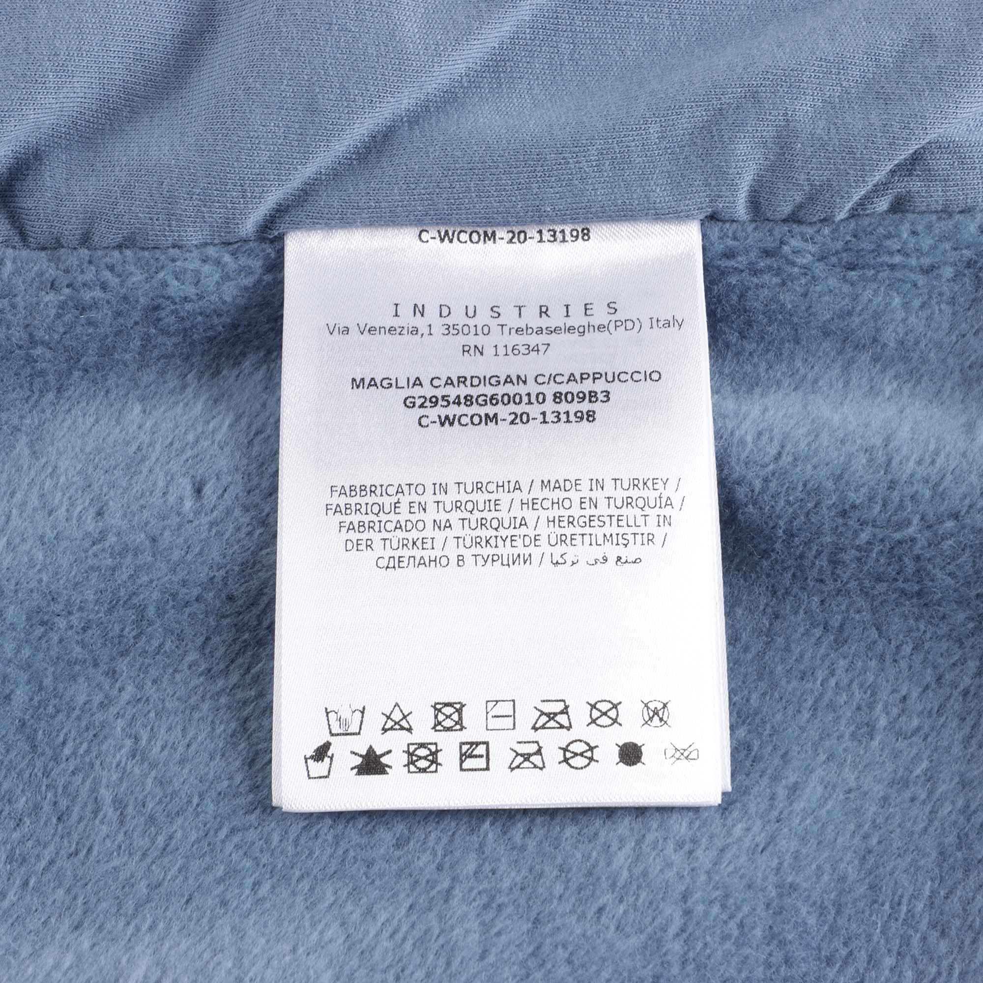 Girls Blue Zip-Up Jacket