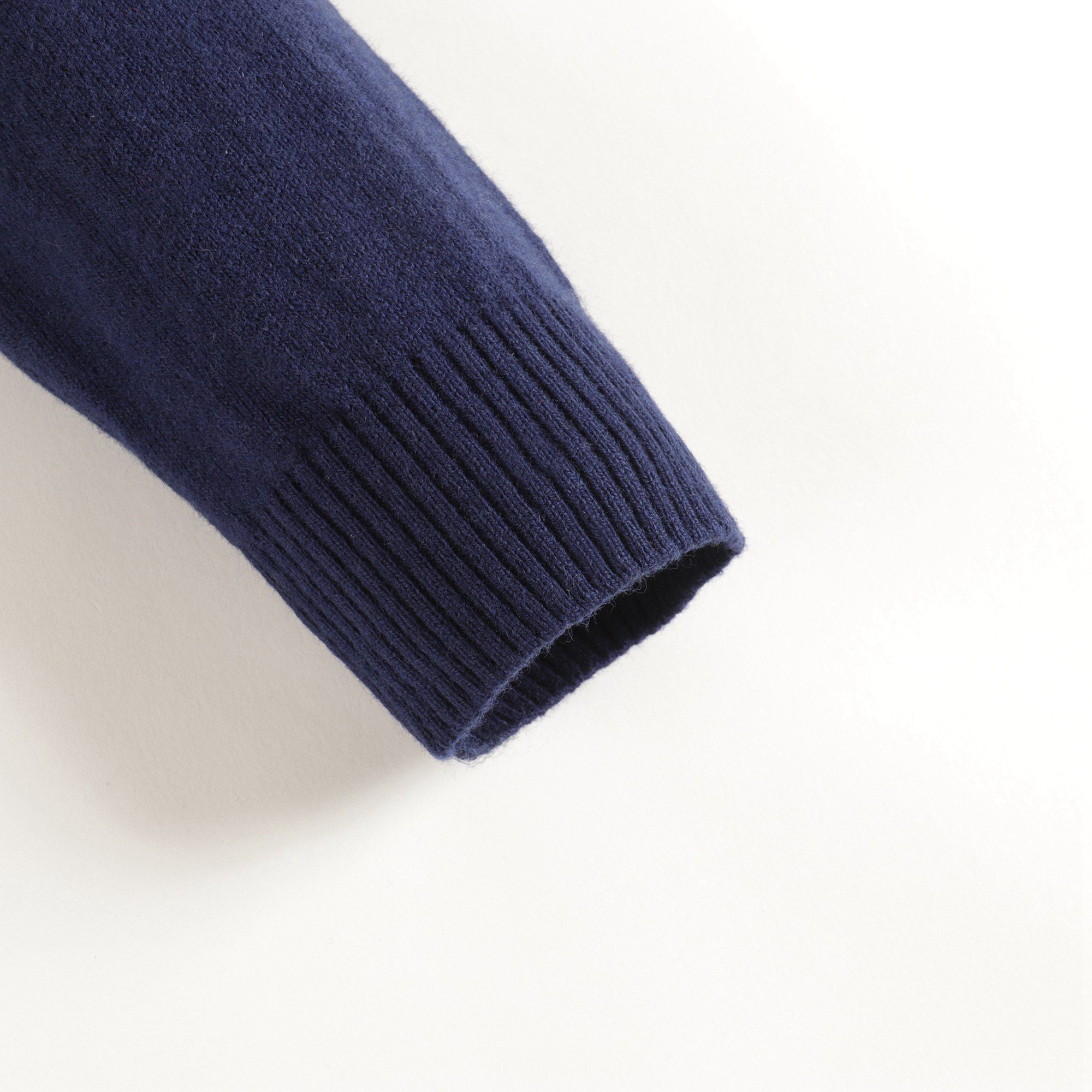 Girls Navy Teddy Bear Jumper