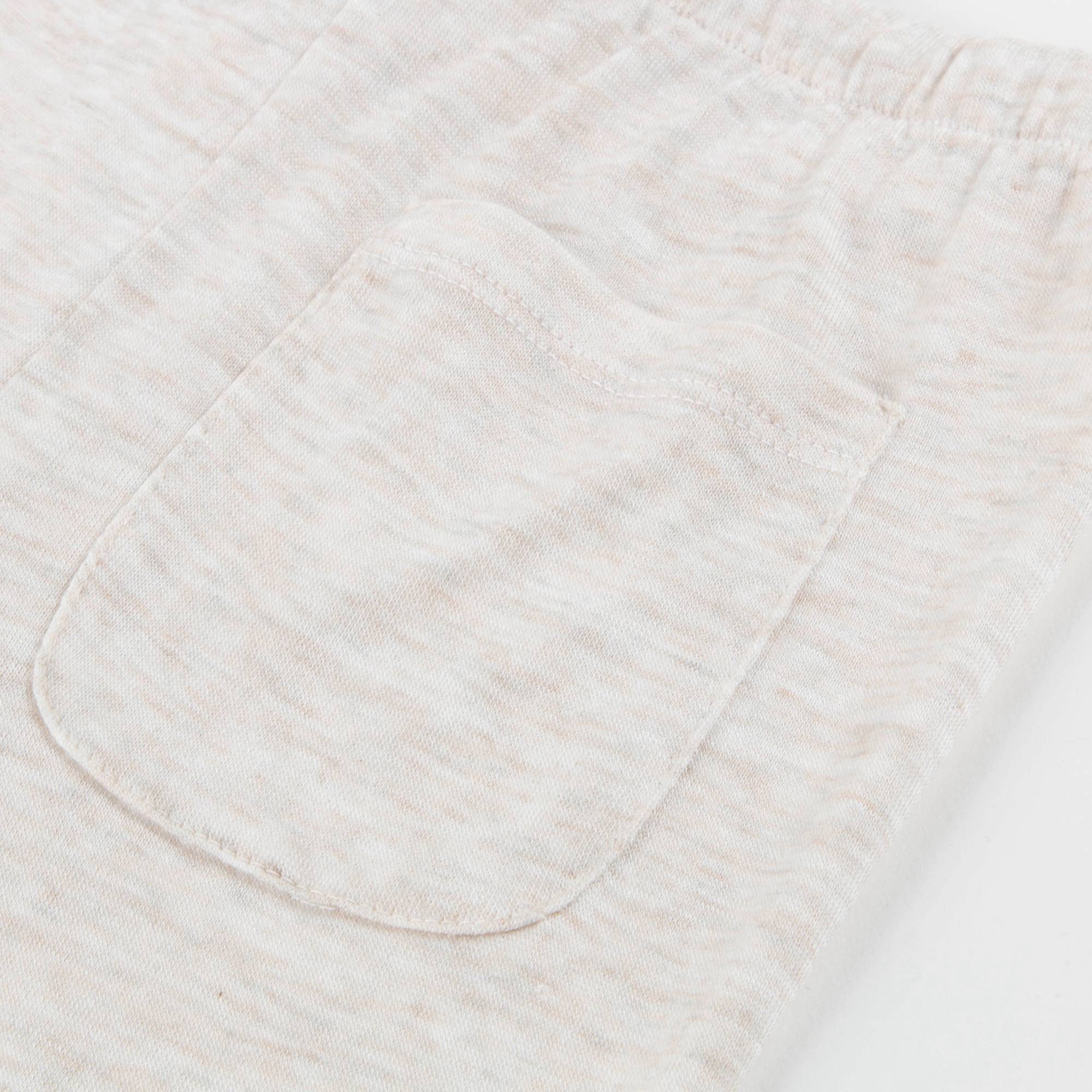 Girls & Boys Oatmeal Jersey Trousers