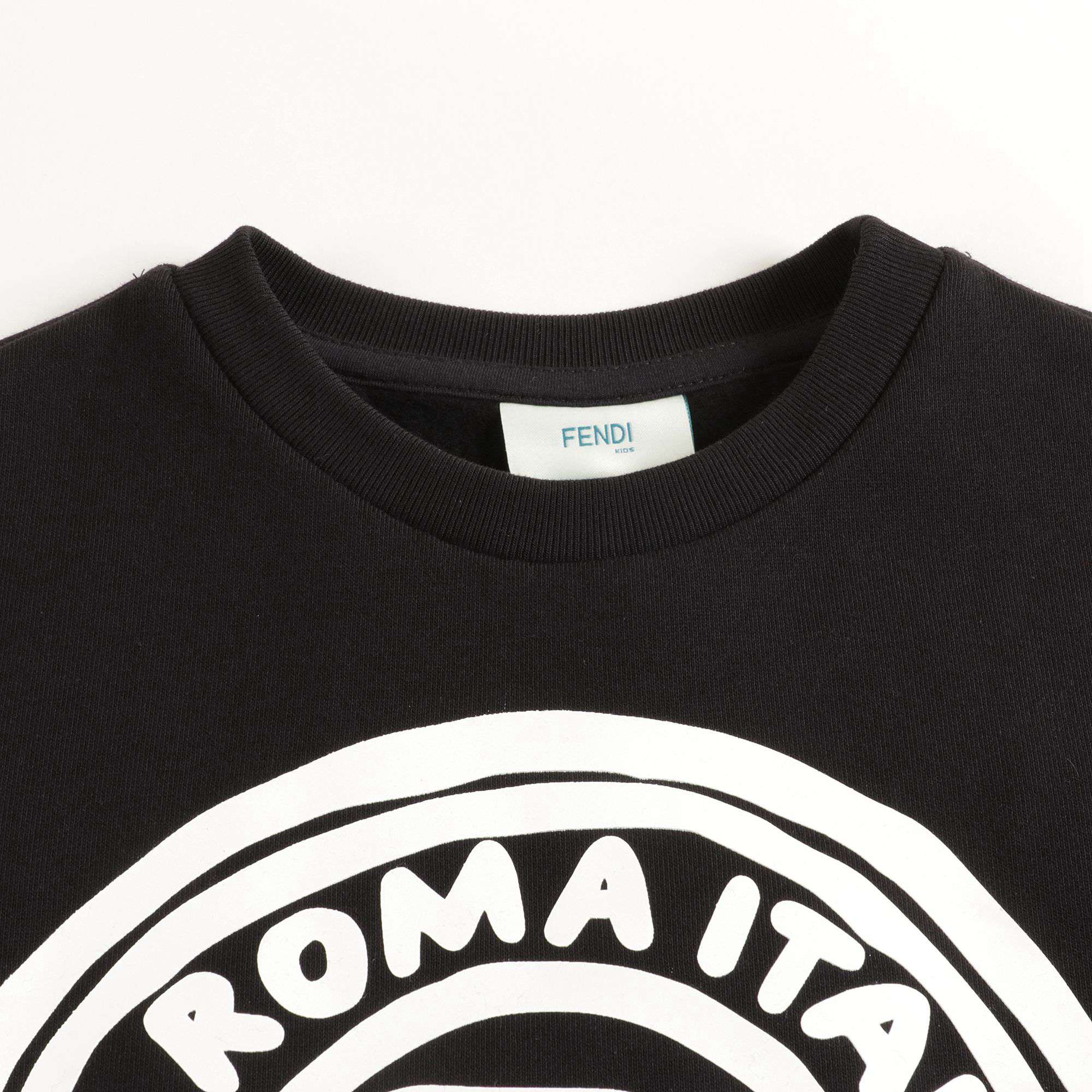 Boys & Girls Black FF Sweatshirt