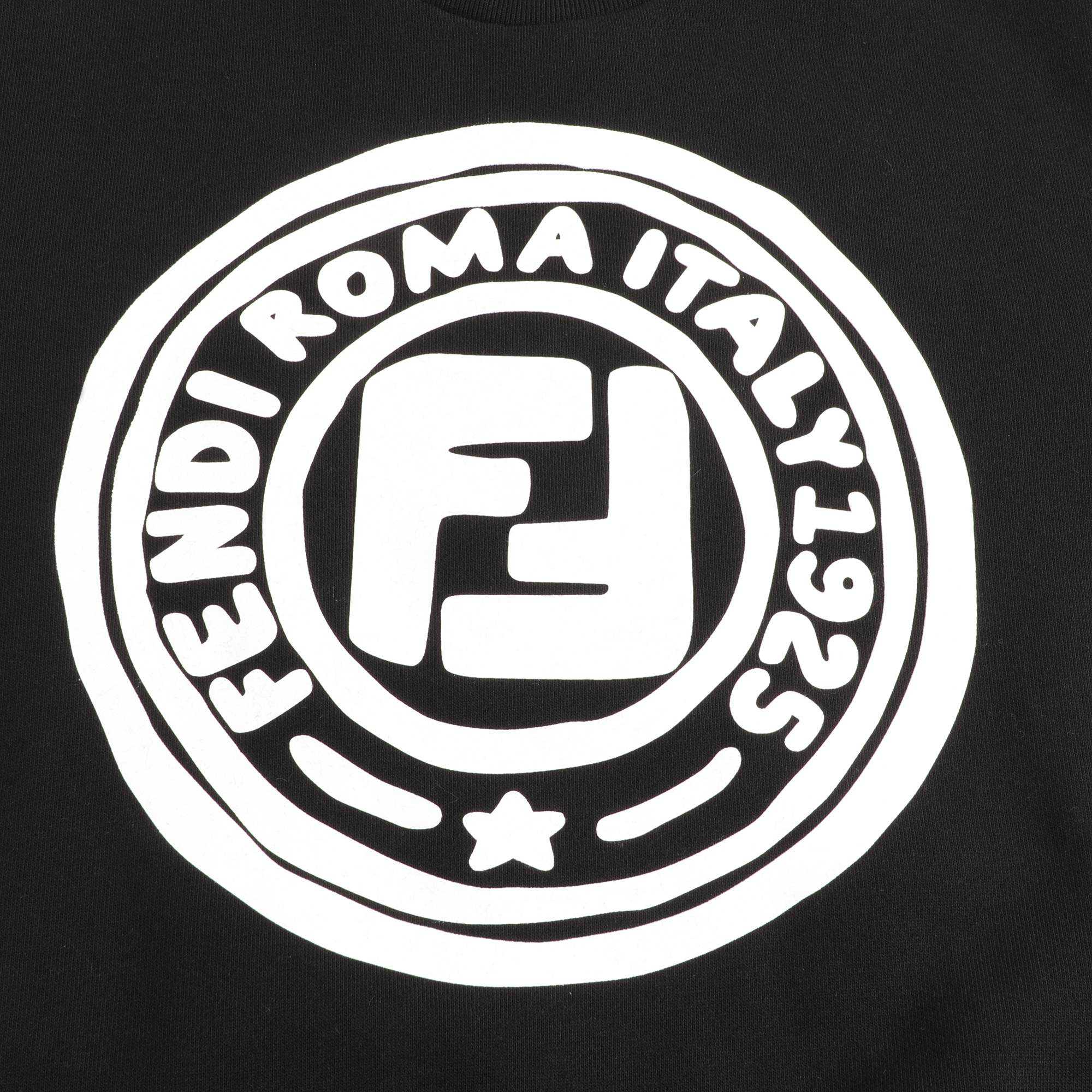 Boys & Girls Black FF Sweatshirt