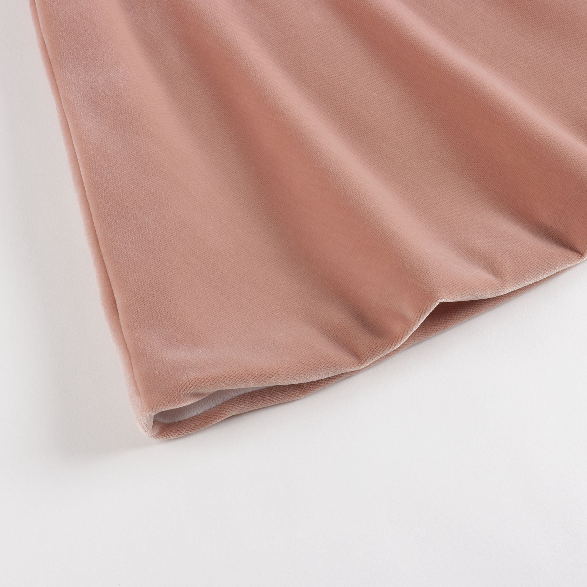 Baby Girls Pink Velvet Dress
