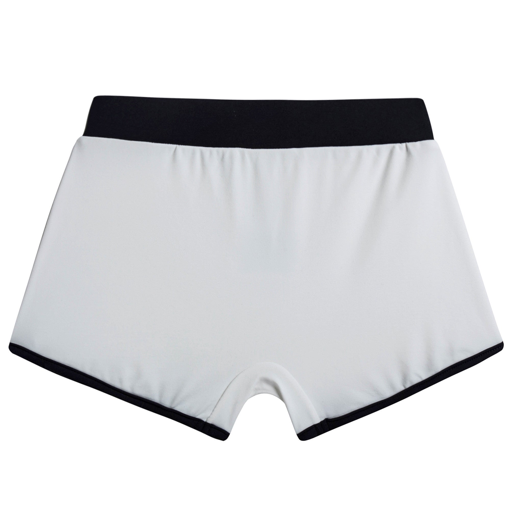 Girls White Bikini & Shorts （3 Piece）