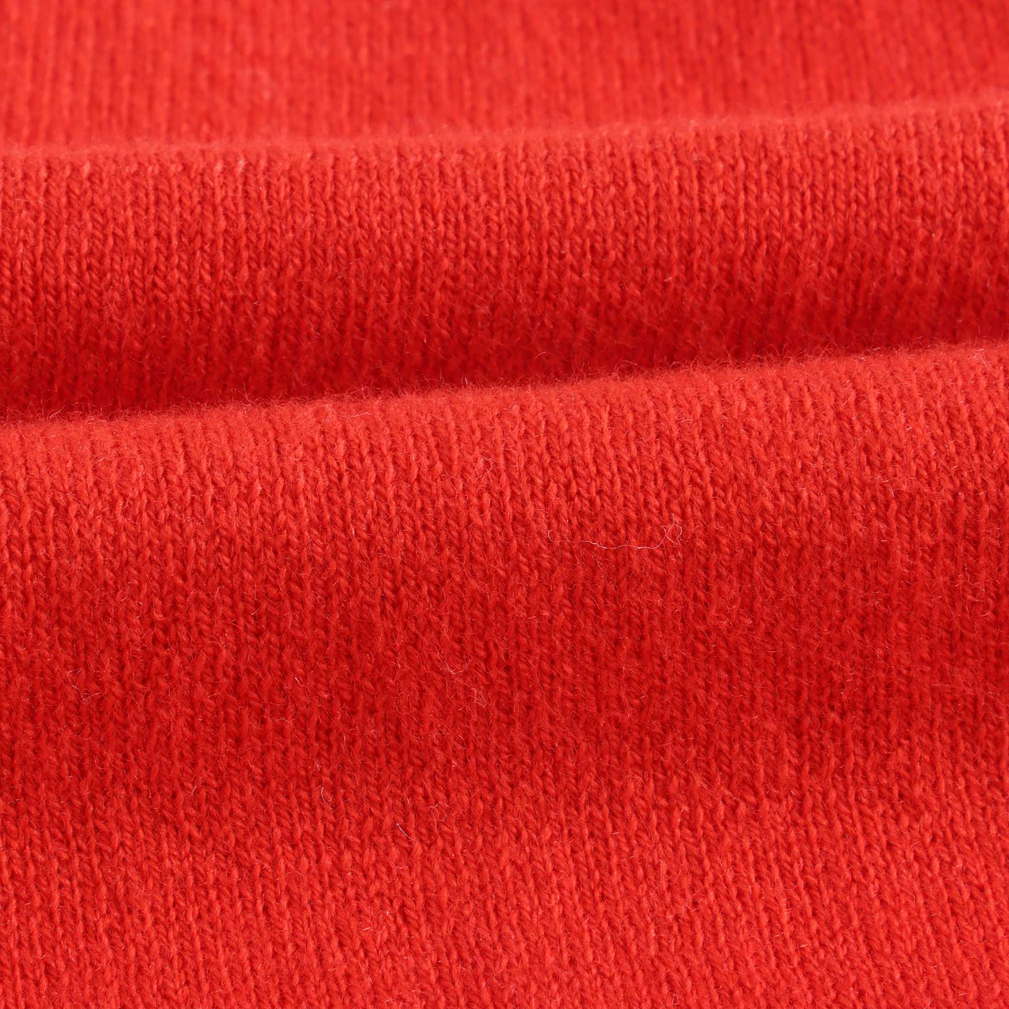 Baby Girls Red Logo Knit Cardigan