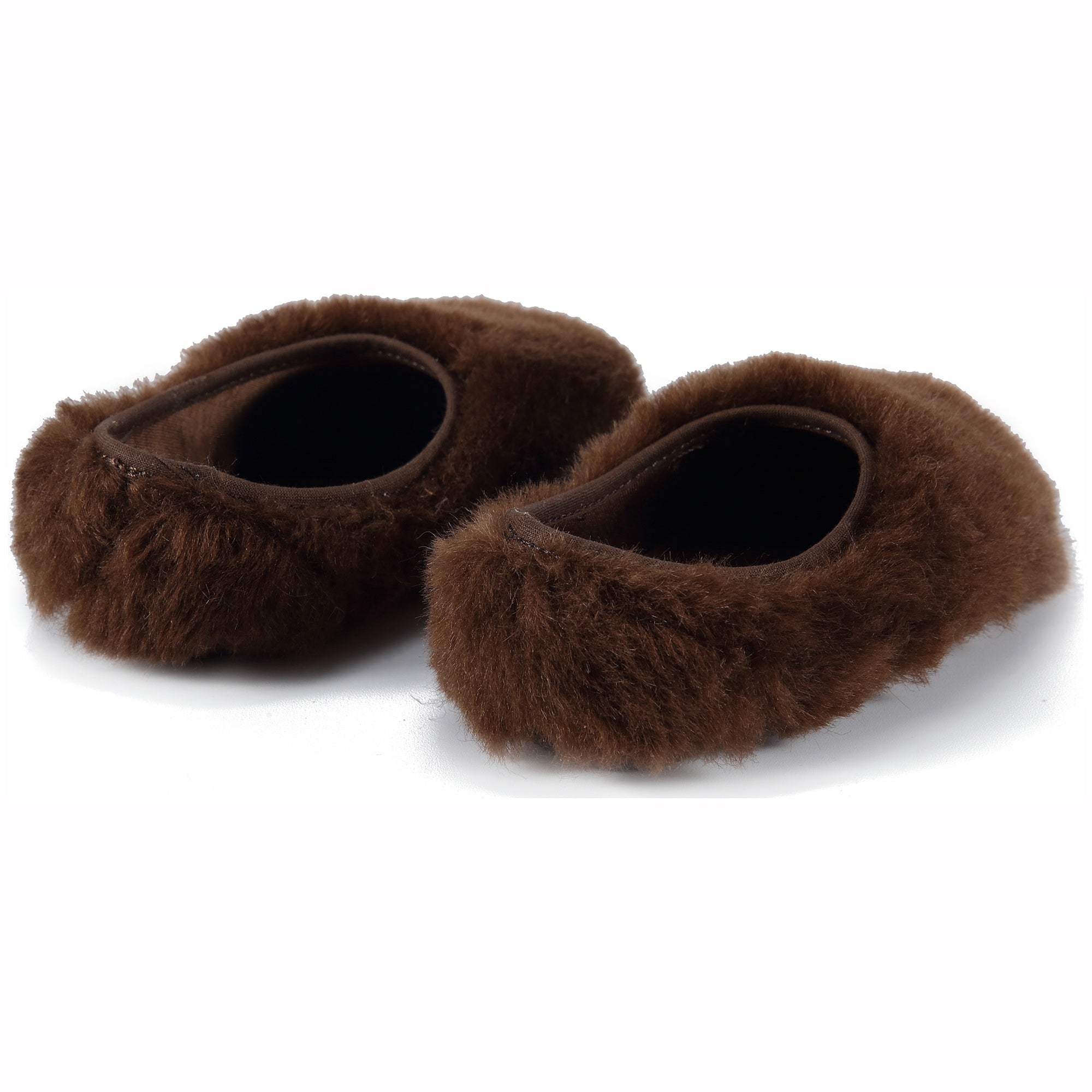 Baby Girls Dark Brown Shoes