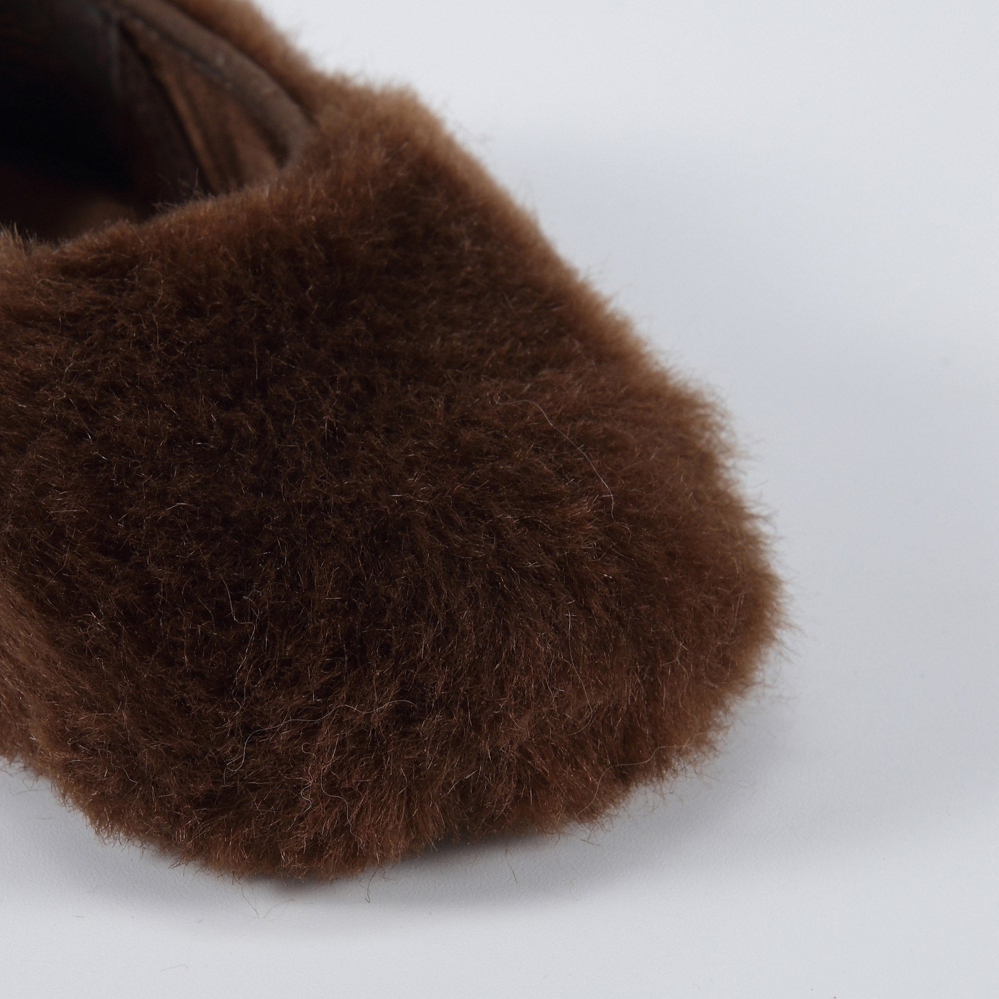 Baby Girls Dark Brown Shoes
