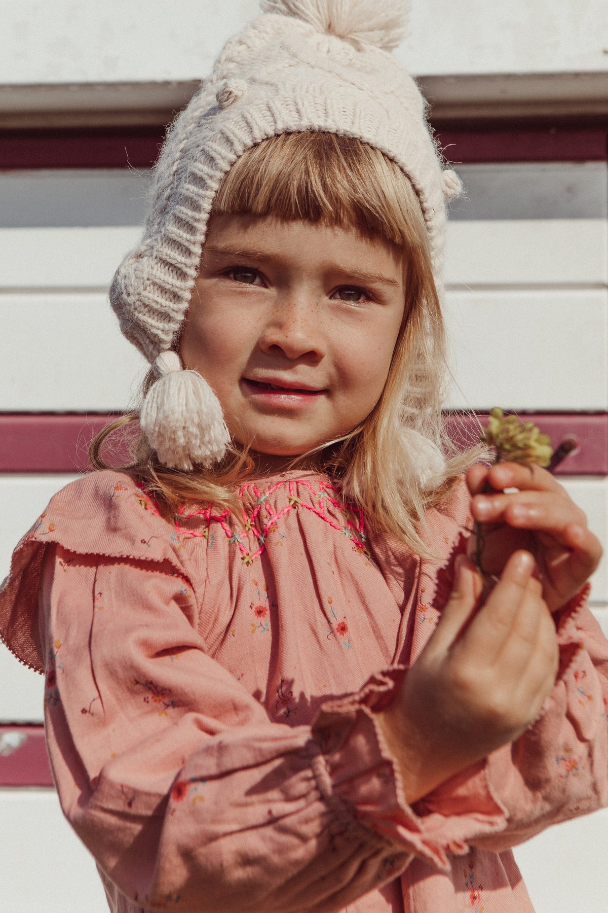 Girls Sienna Meadows Cotton Dress