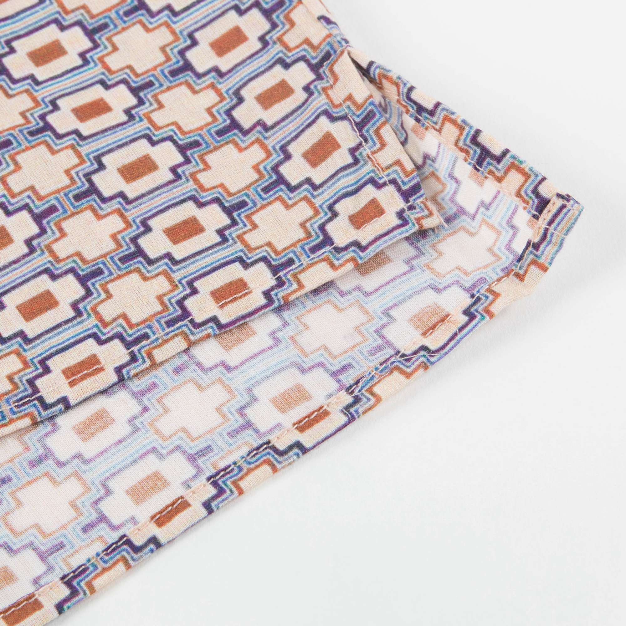 Baby Kaleido Blue Woven T-shirt