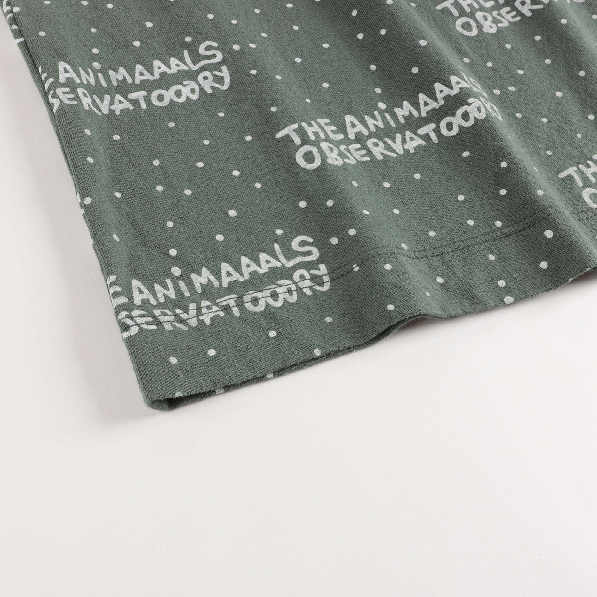 Girls Green Logo Skirt