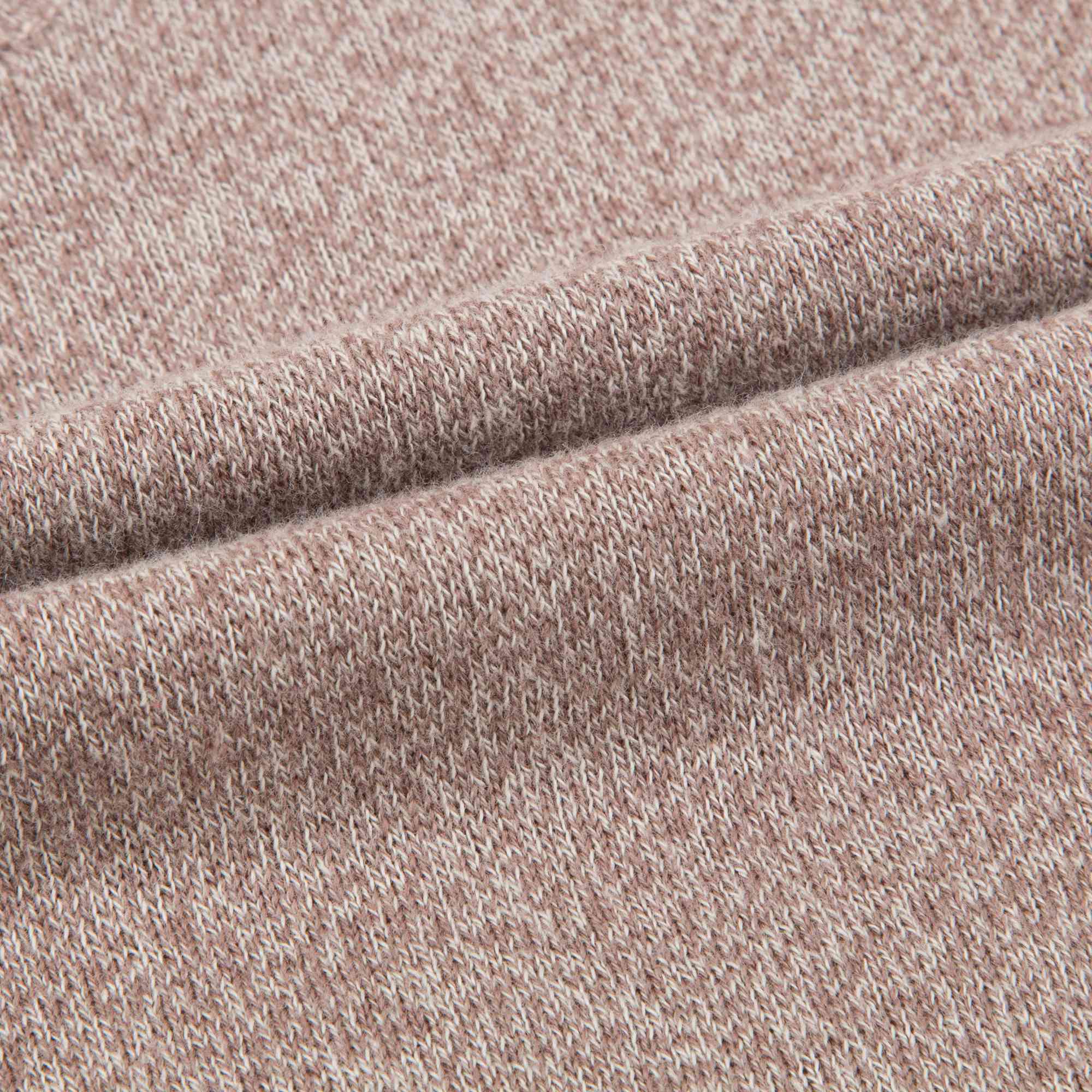 Girls Mocha Cotton Knitwear Dress