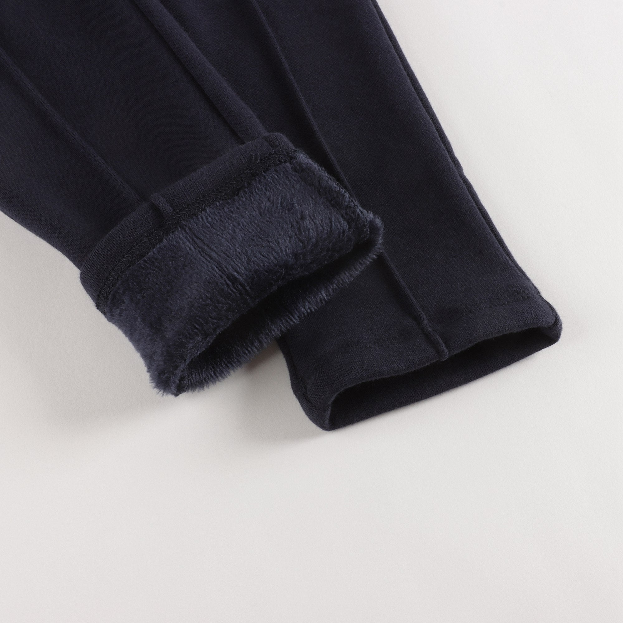 Girls Dark Navy Logo Trousers