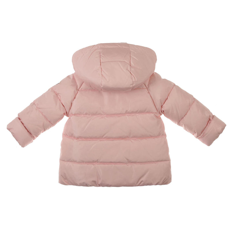 Baby Girls Quartz Pink Patch Trims Pocket Hooded Jacket - CÉMAROSE | Children's Fashion Store - 2