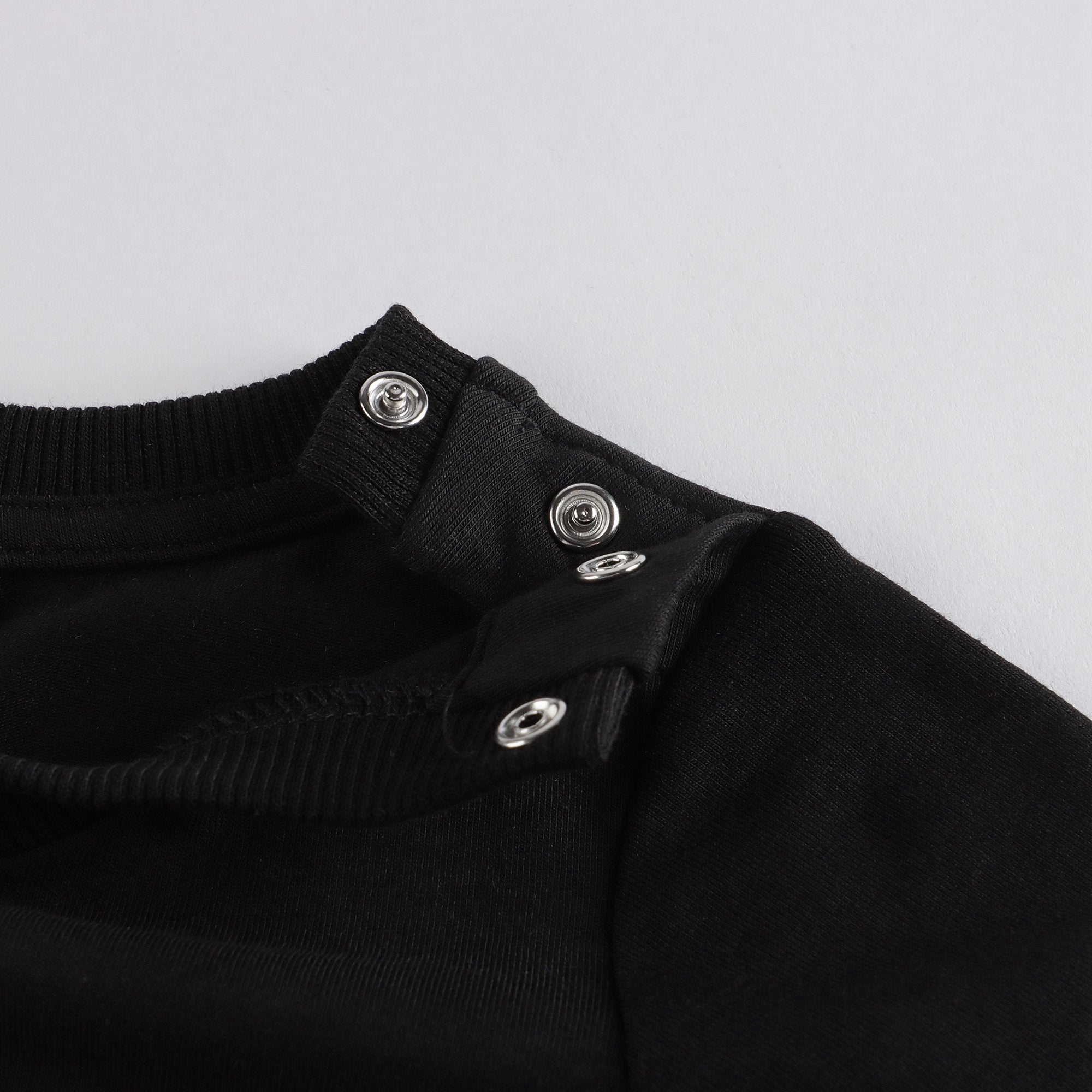 Baby Girls Black Bear Cotton Dress