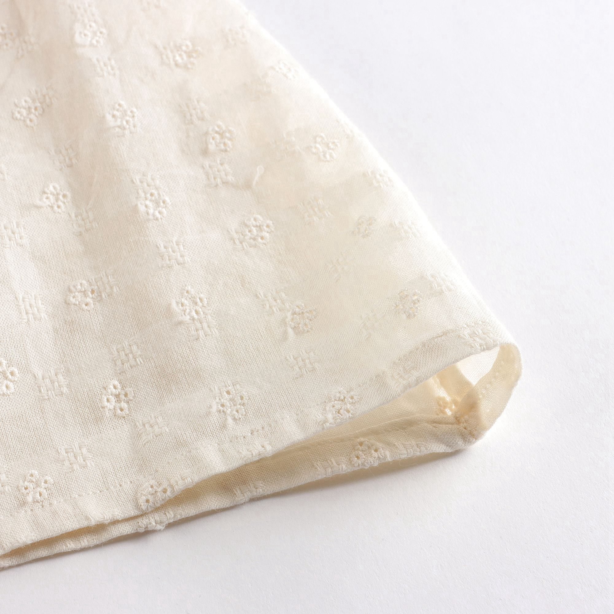 Baby Girls White Cotton Dress