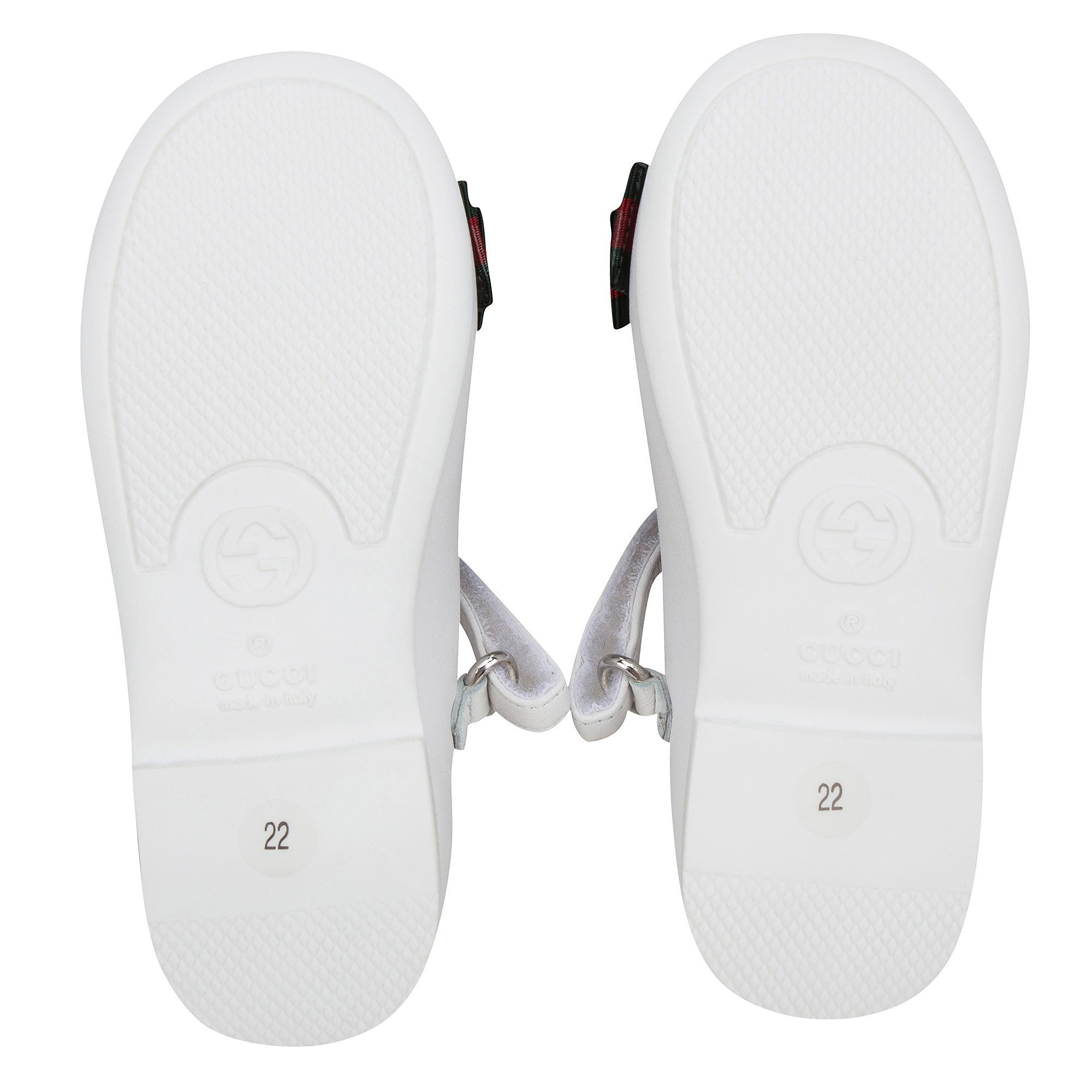 Girls White Leather Shoes
