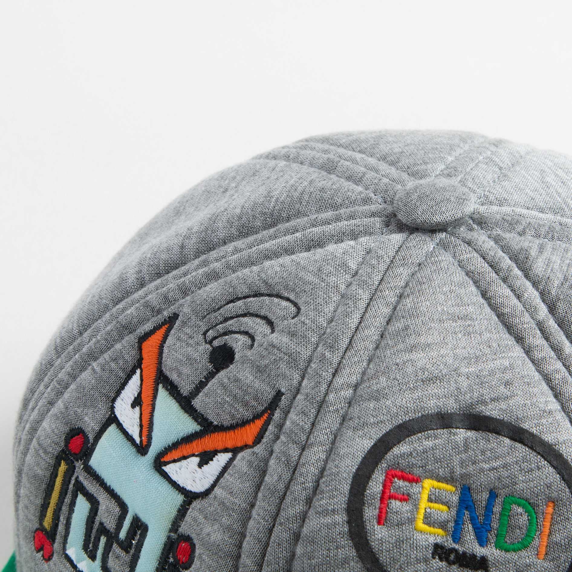 Boys Grey Monster Cap