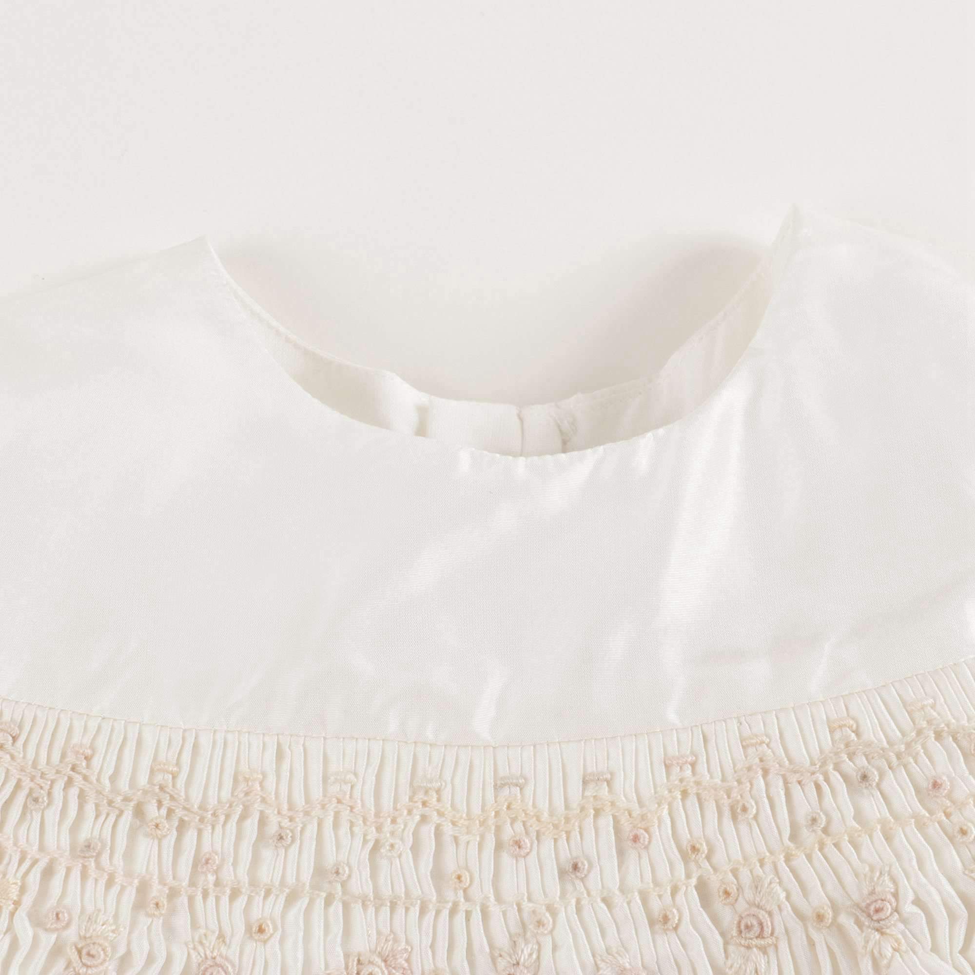 Baby Girls Off White Dress Set
