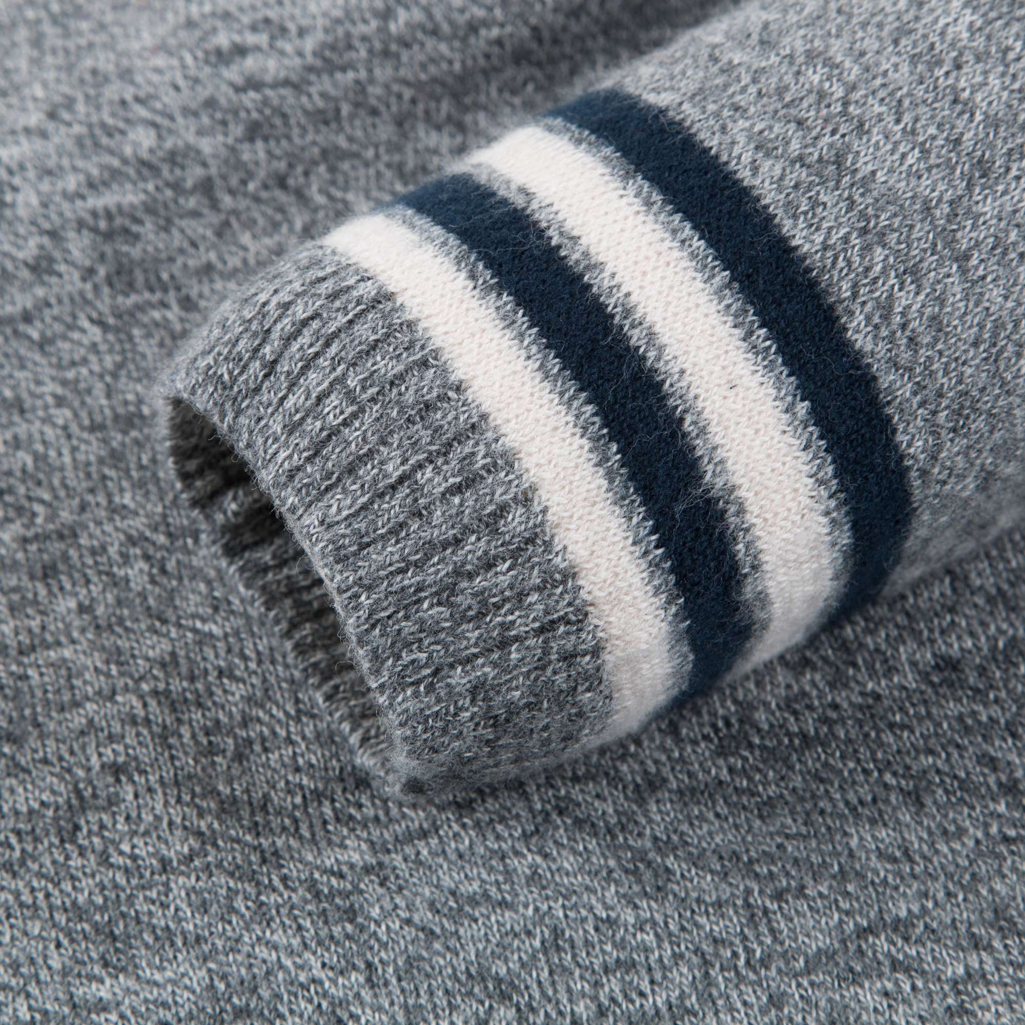 Baby Boys Charcoal Cotton Knitwear Jumper