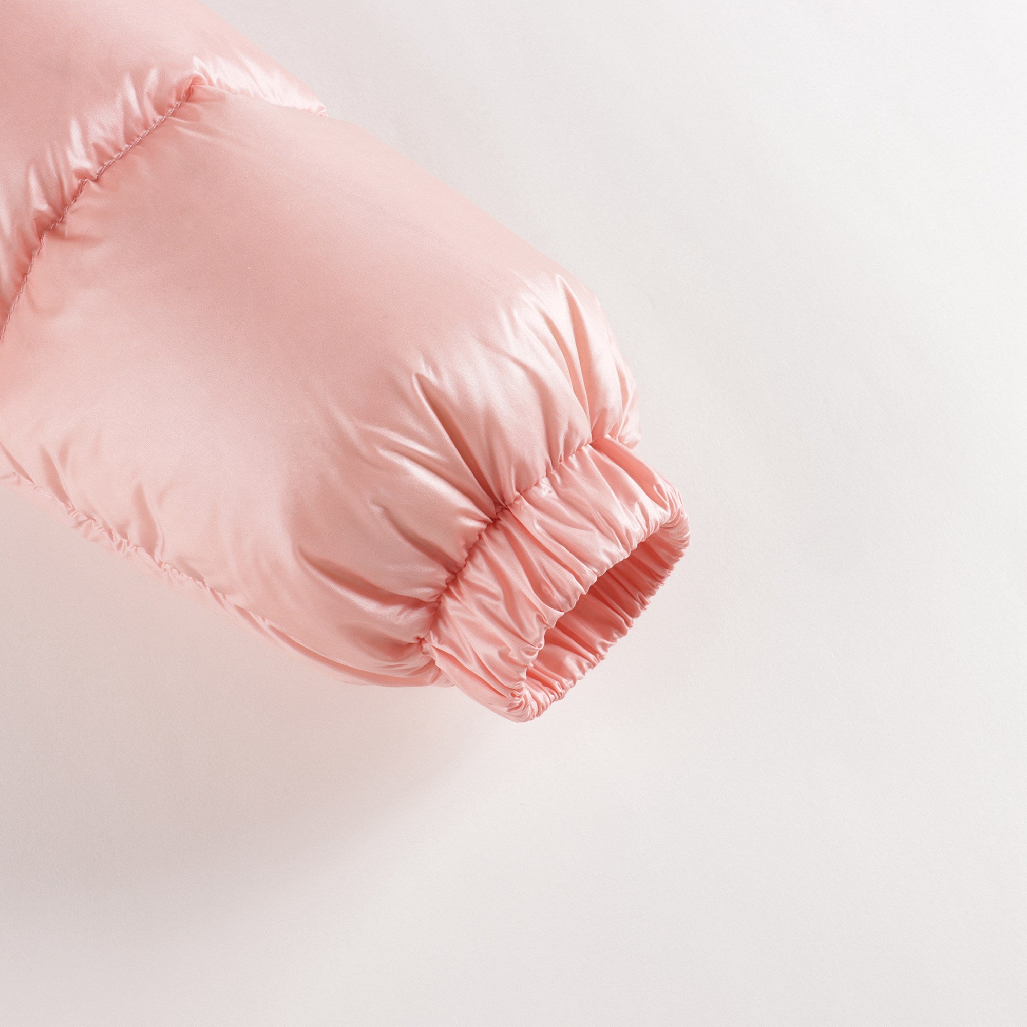 Girls Pink Logo Padded Down Jacket