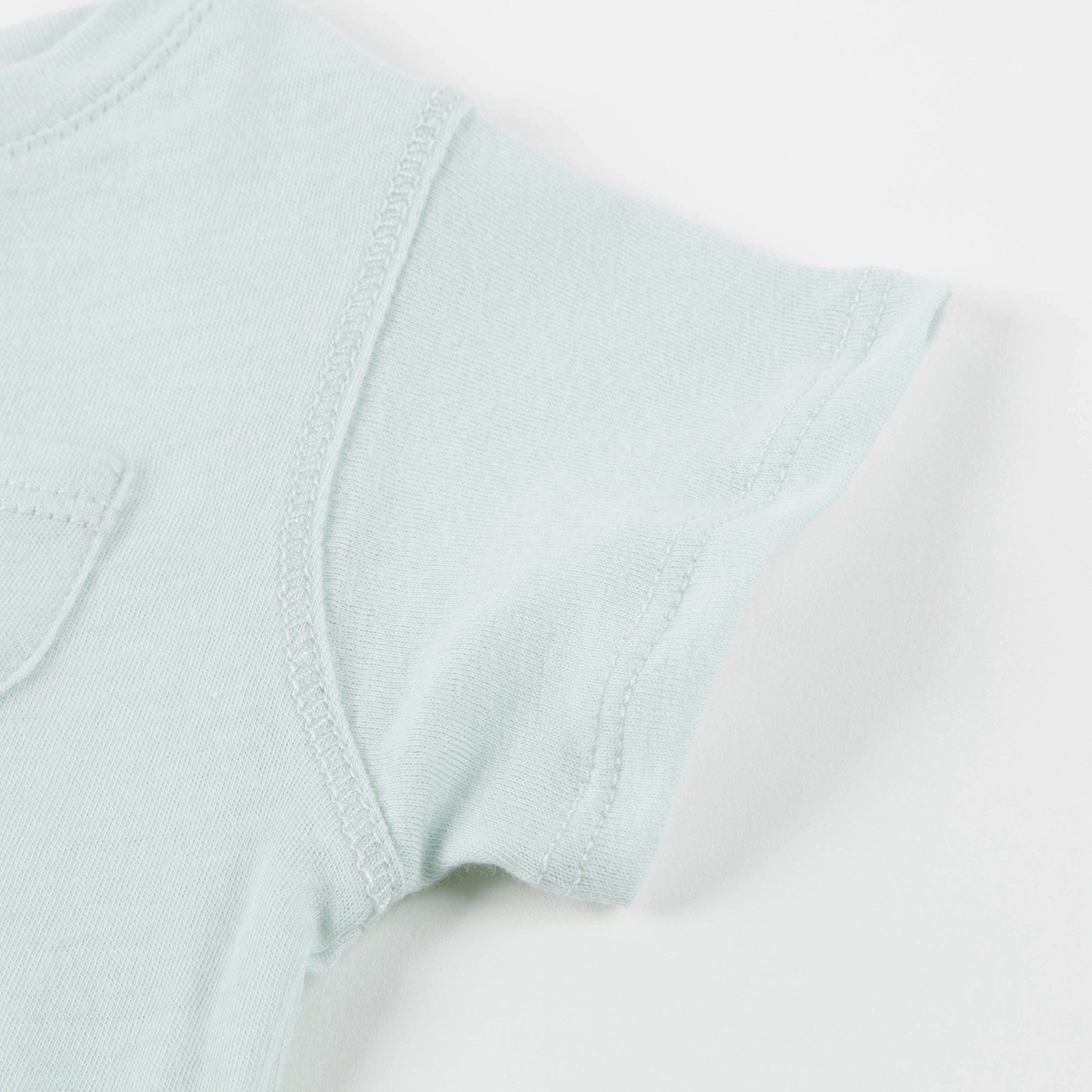 Baby Light Mint Cotton Jersey T-shirt