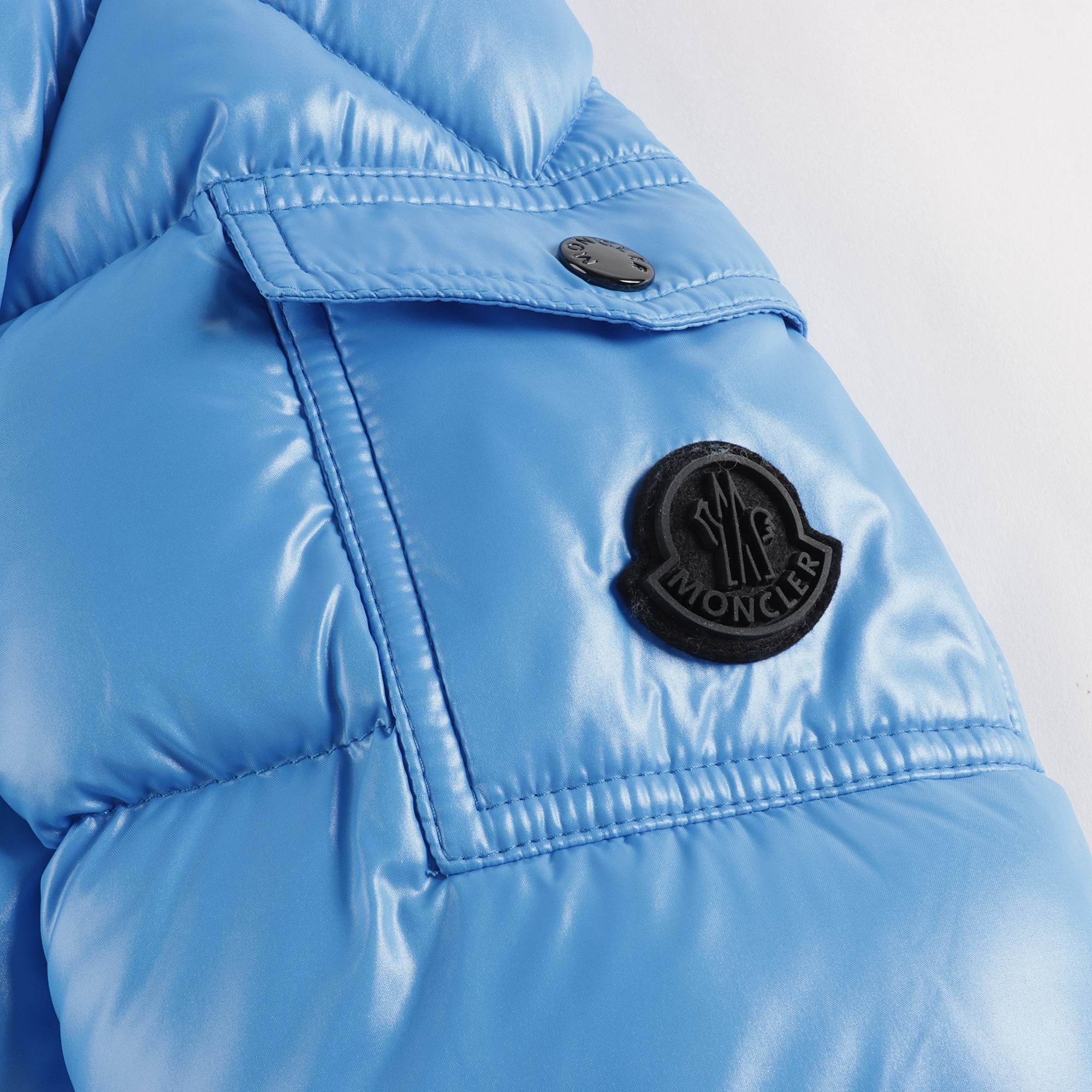 Girls Blue "PERVIN" Padded Down Jacket