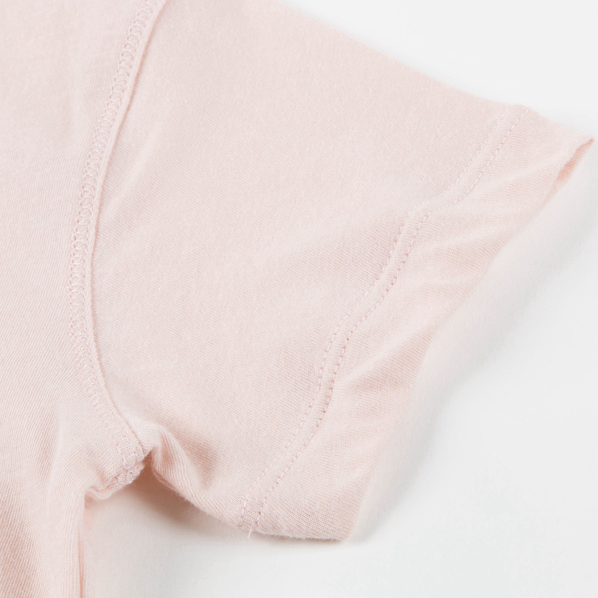 Girls Blush Pink Cotton Jersey T-shirt