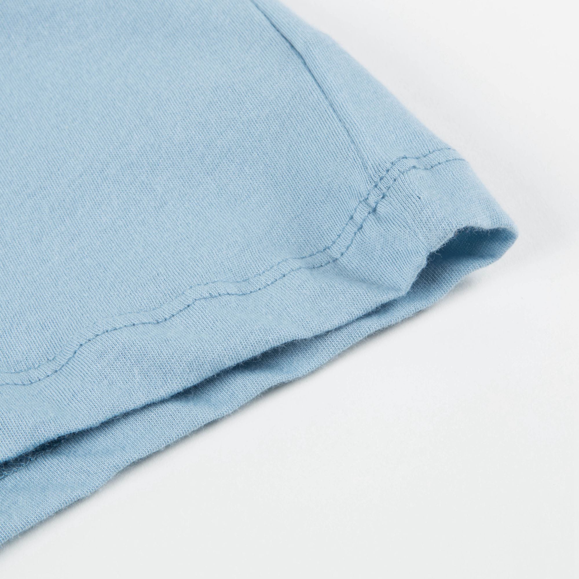 Boys & Girls Cornflower  Cotton  Jersey  T-shirt