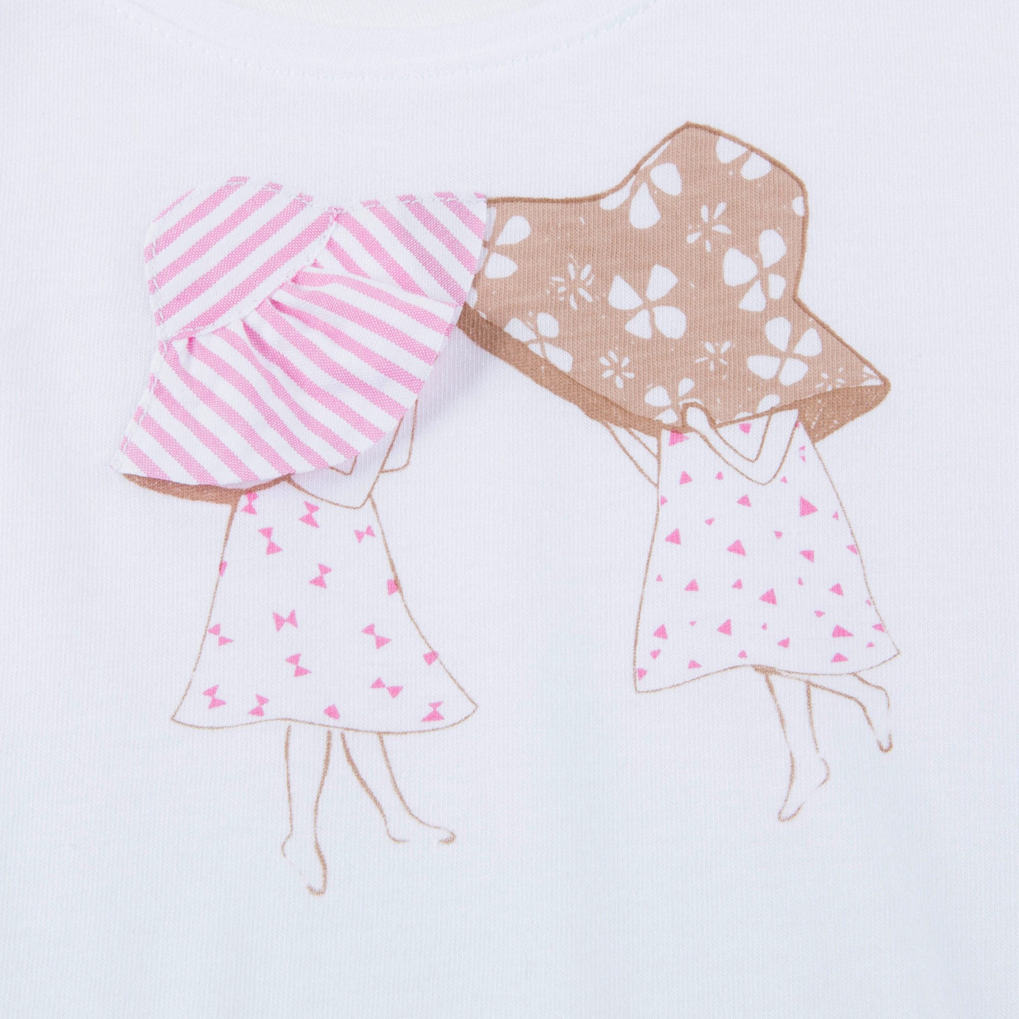 Baby Girls White T-shirt