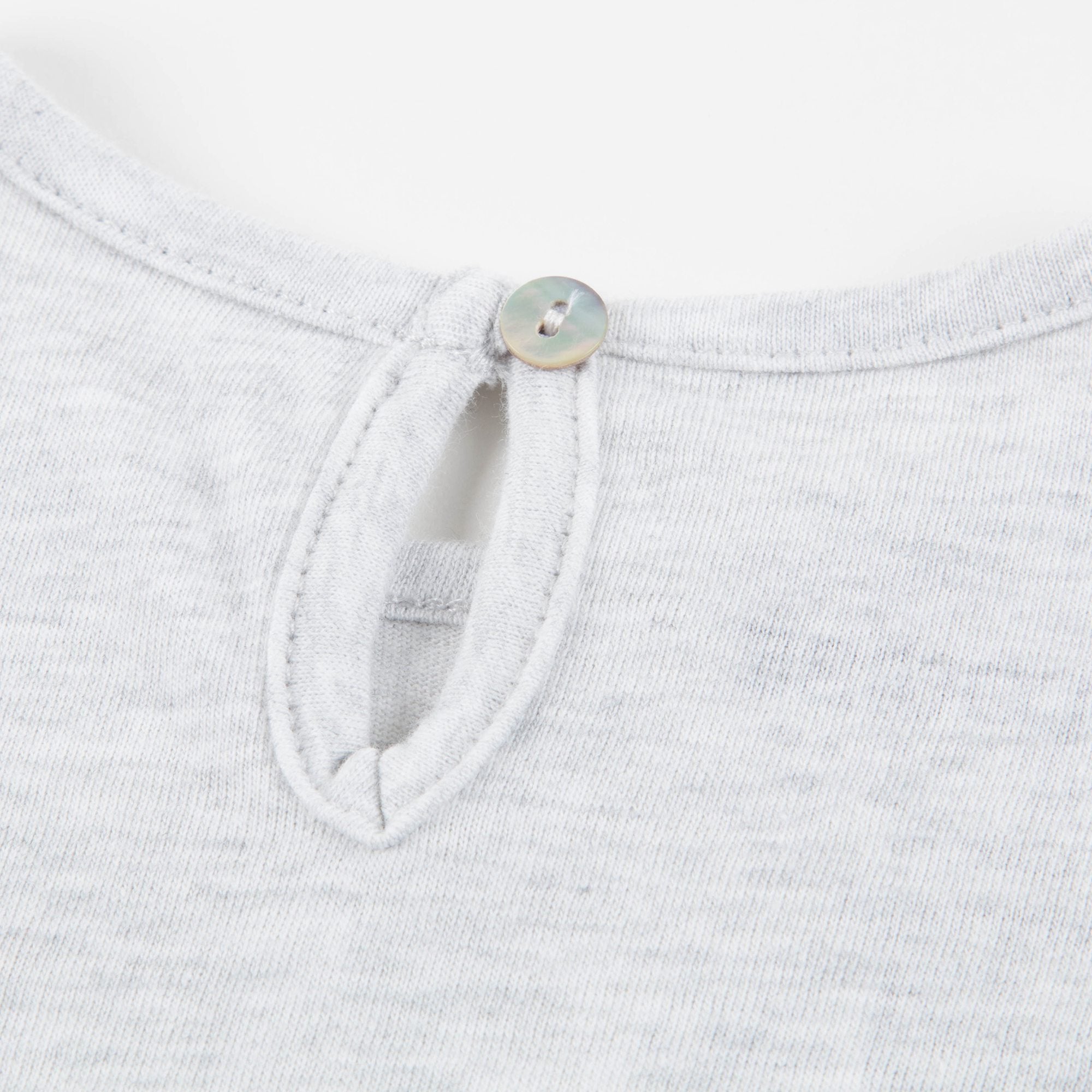 Baby Marled Grey "Jersey" Cotton T-shirt