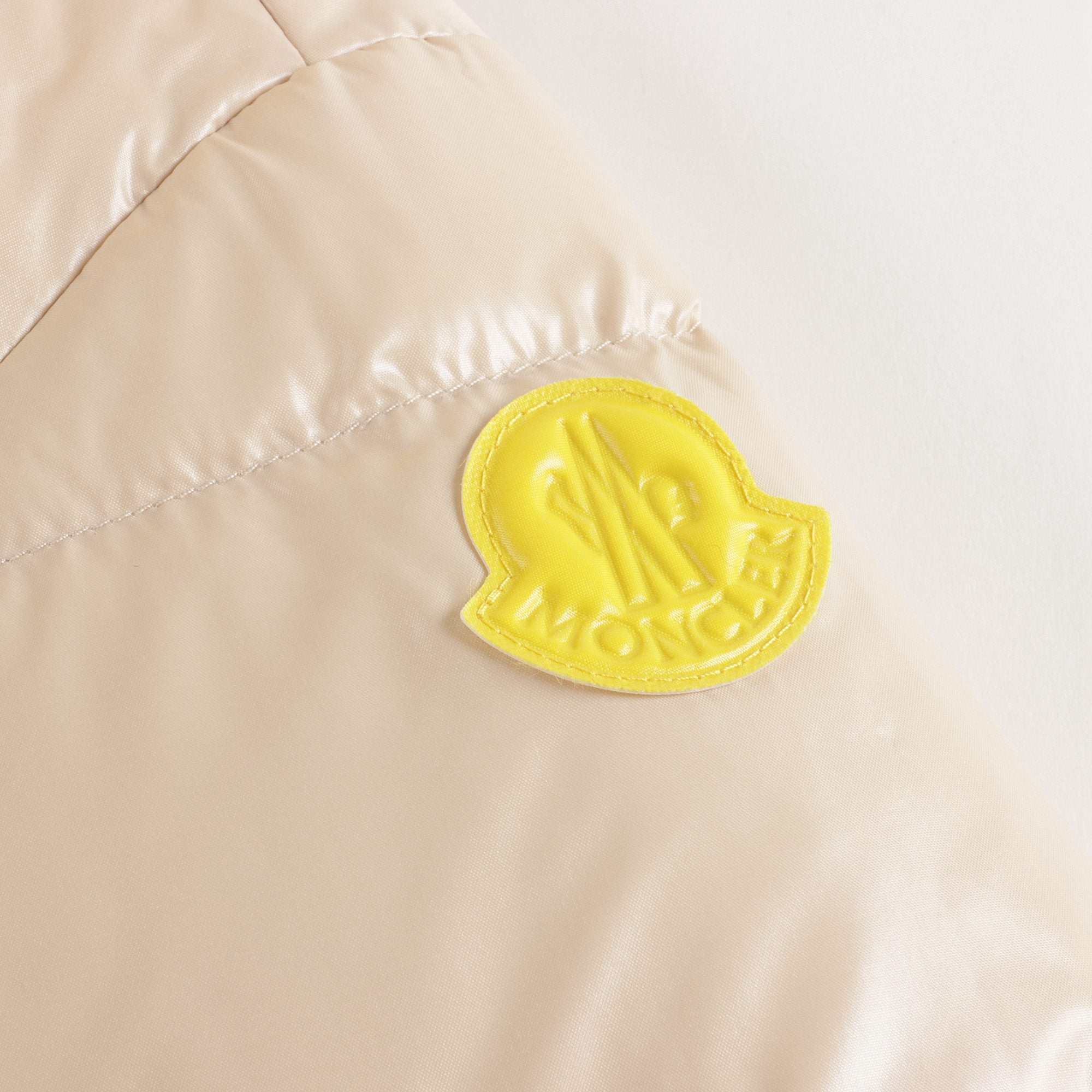 Girls Yellow 'BARDANETTE' Reversible Padded Down Jacket