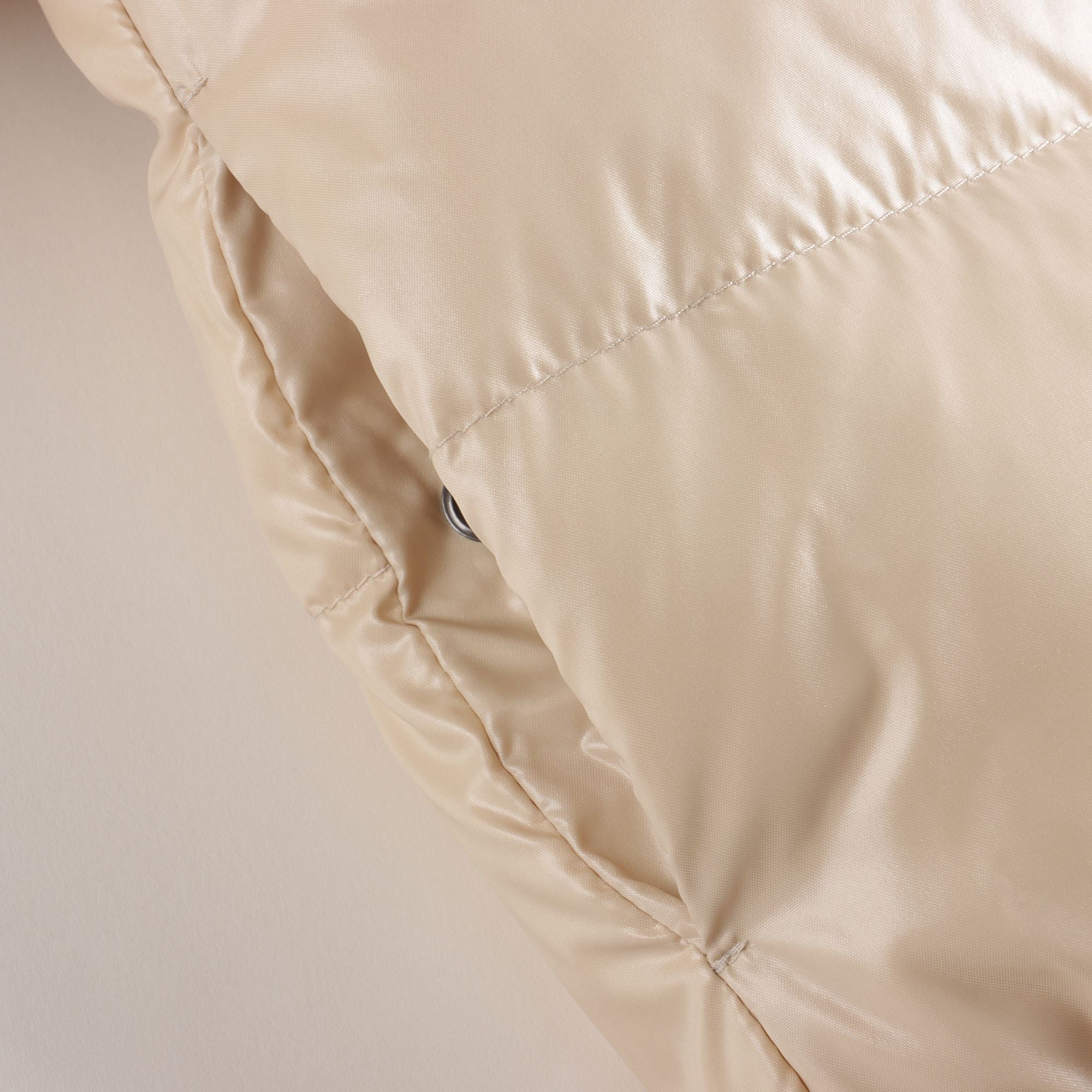 Girls Yellow 'BARDANETTE' Reversible Padded Down Jacket