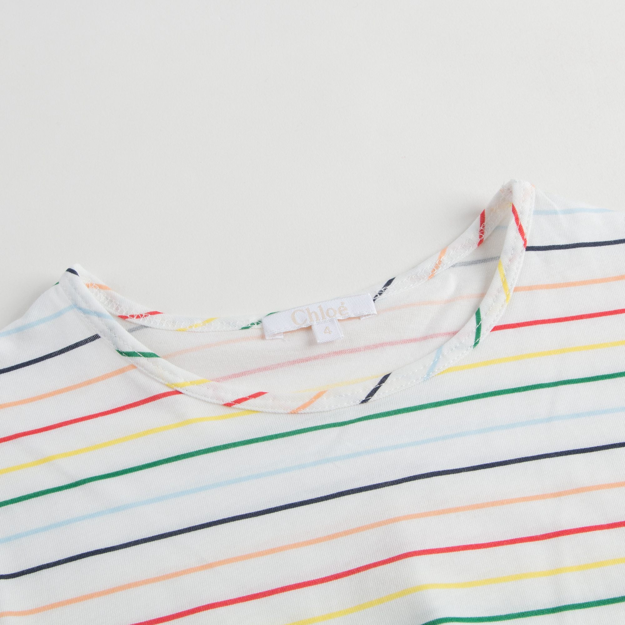 Girls 2 In 1 Striped T-Shirt