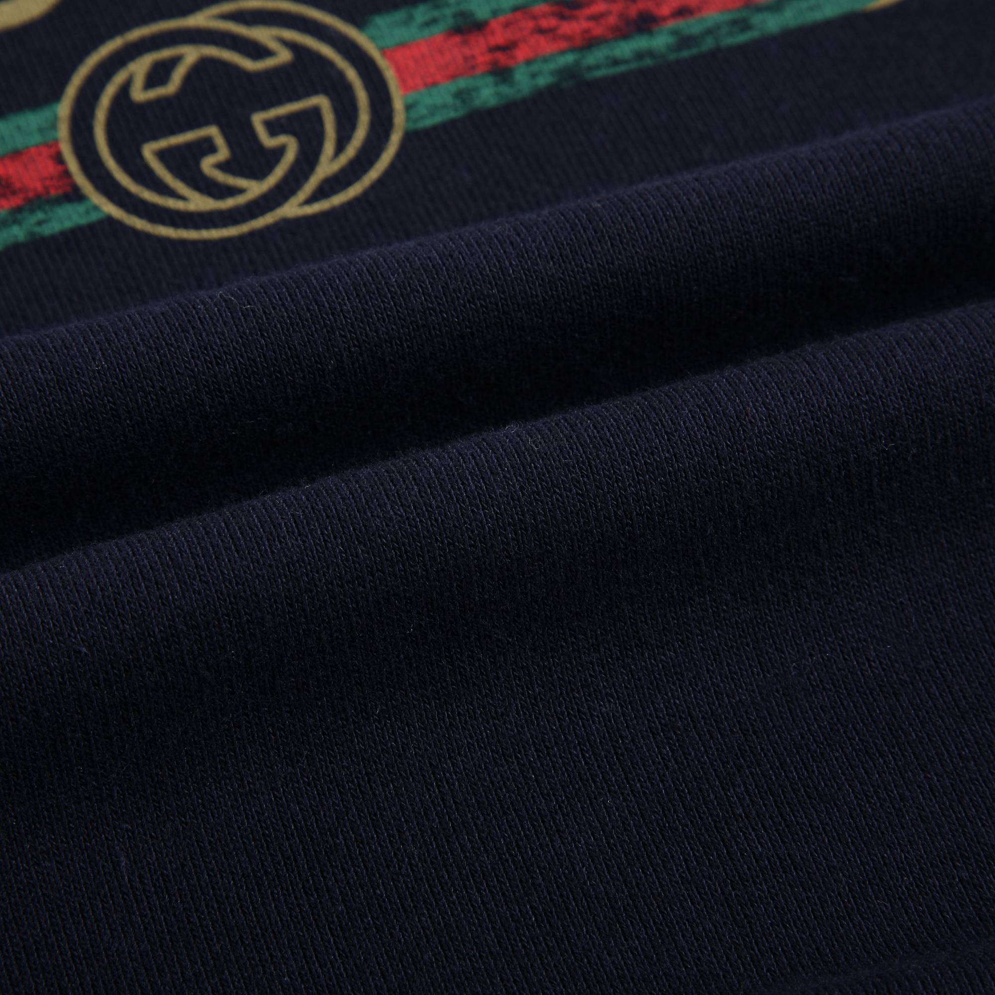 Baby Black Logo Cotton Sweatshirt